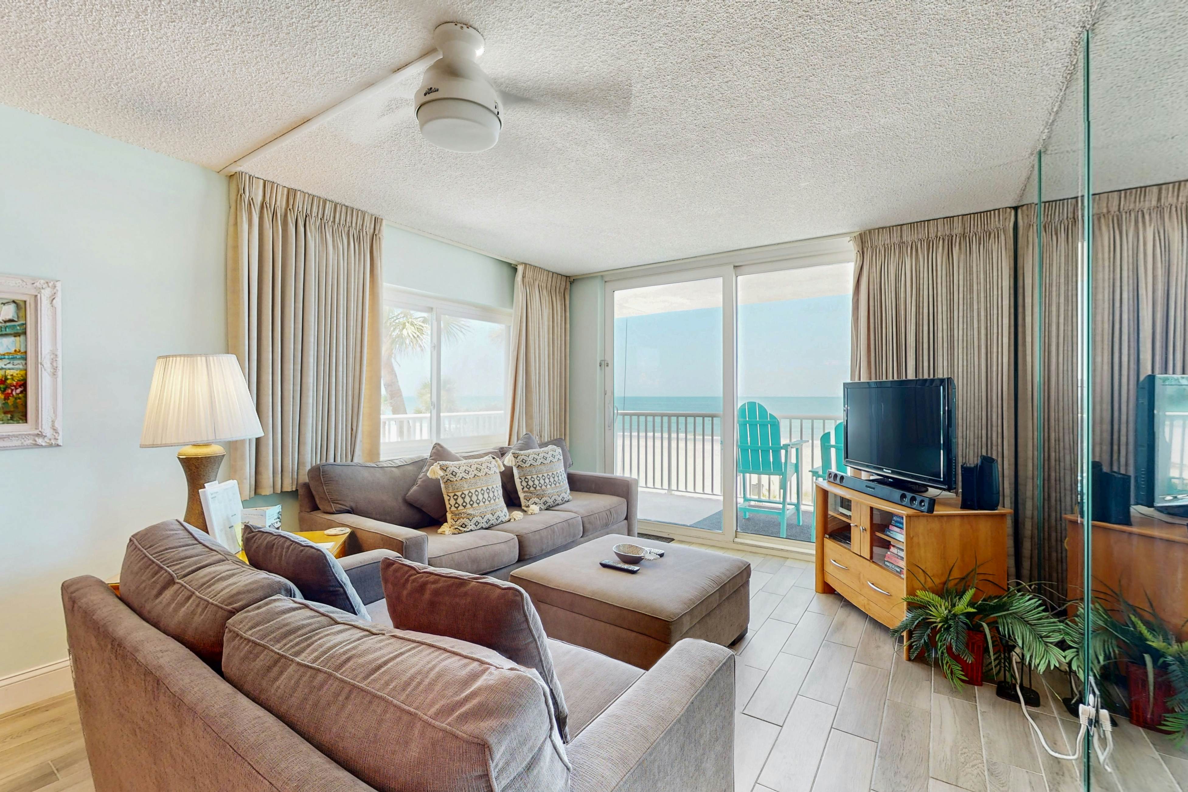Third Floor, Oceanfront Condo w/ Shared Pool, Ocean View, & Private Washer/Dryer