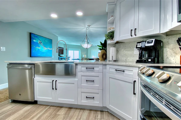 4th floor beachfront condo with private balcony views heated pool BBQ and AC