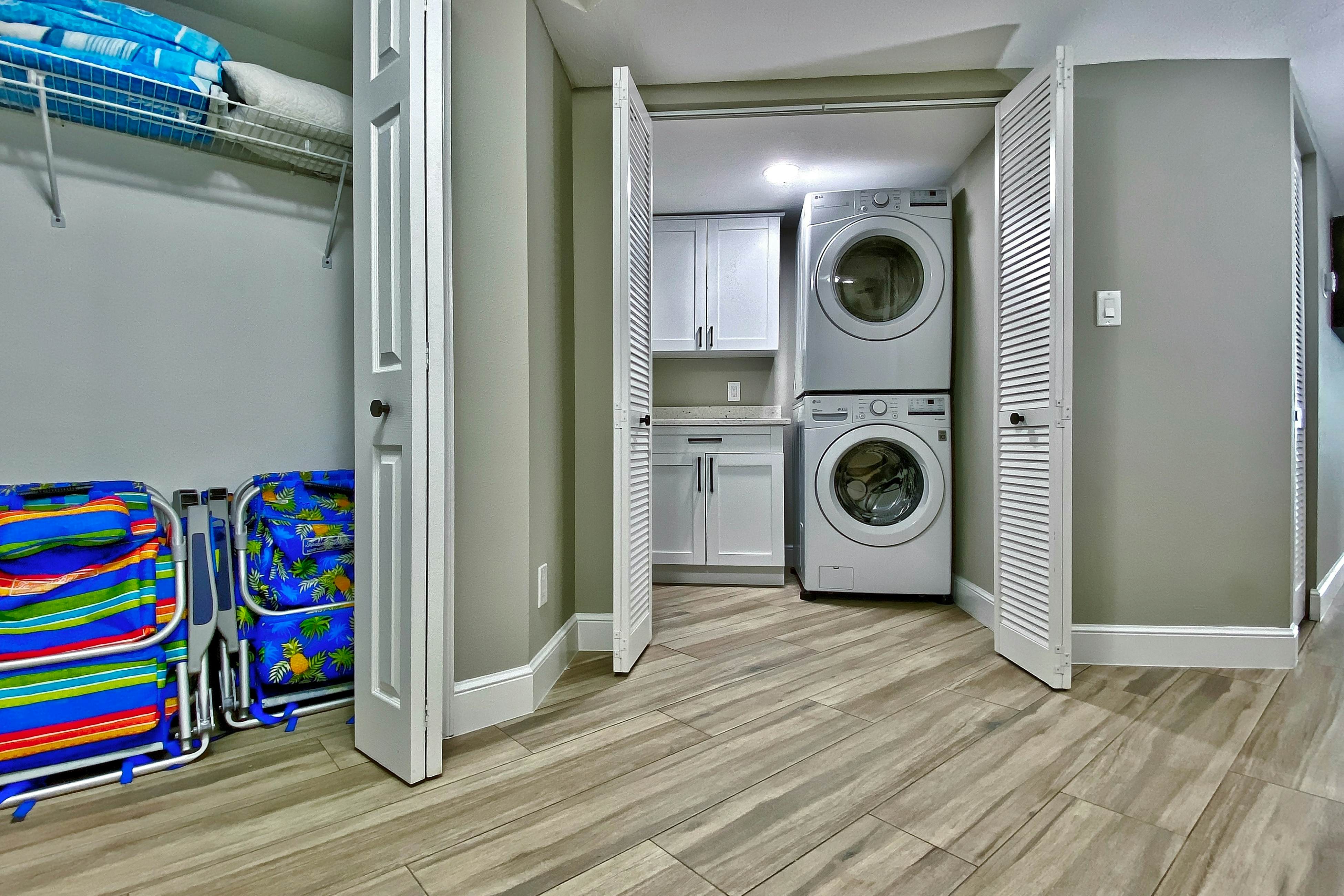 4th floor beachfront condo with private balcony views heated pool BBQ and AC