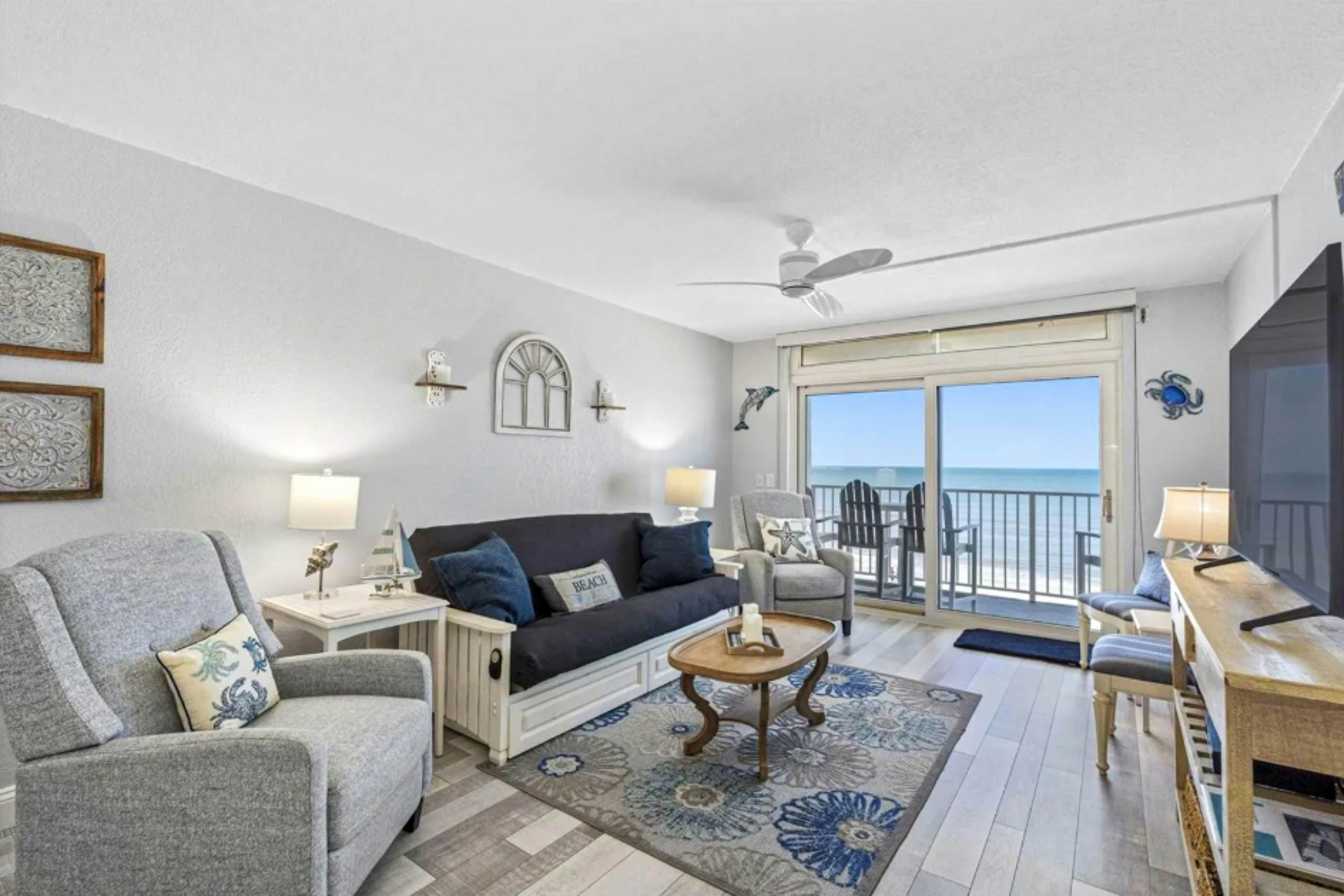 Modern and Gulf front direct beach access pool snowbird family and dog friendly