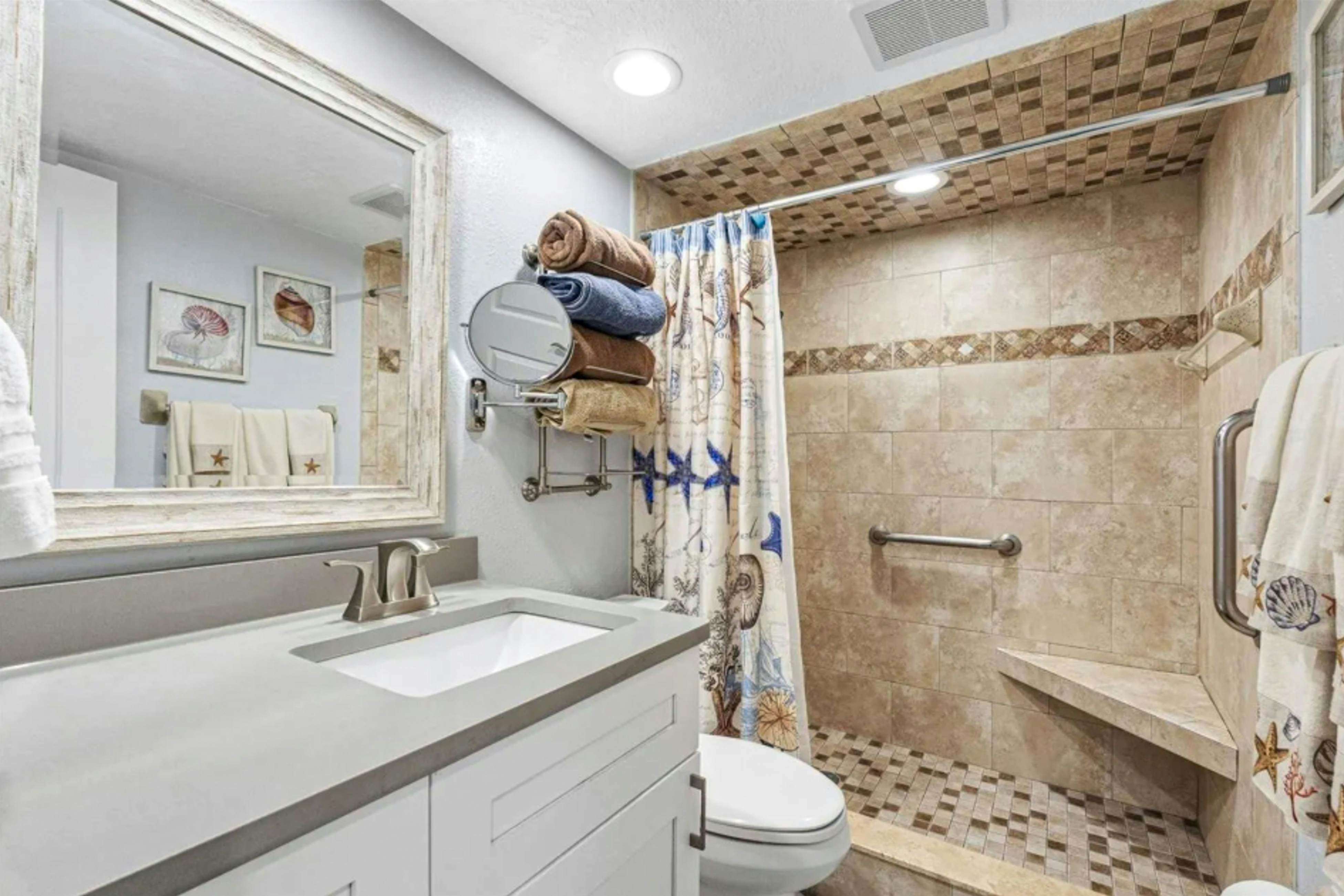 Modern and Gulf front direct beach access pool snowbird family and dog friendly