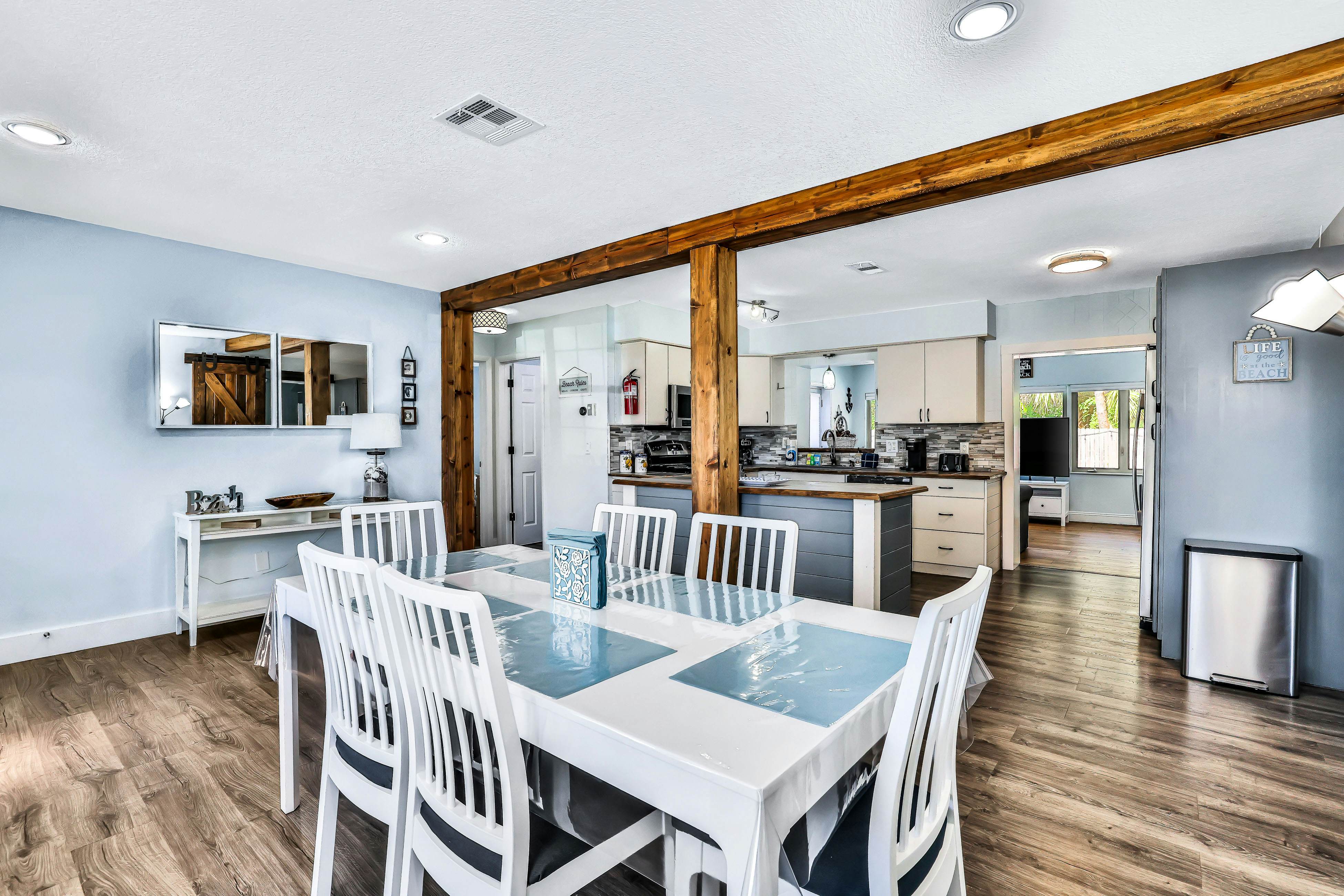 Dog-friendly Oasis with Private Pool, WiFi & Washer-Dryer - 5 Min to Beach