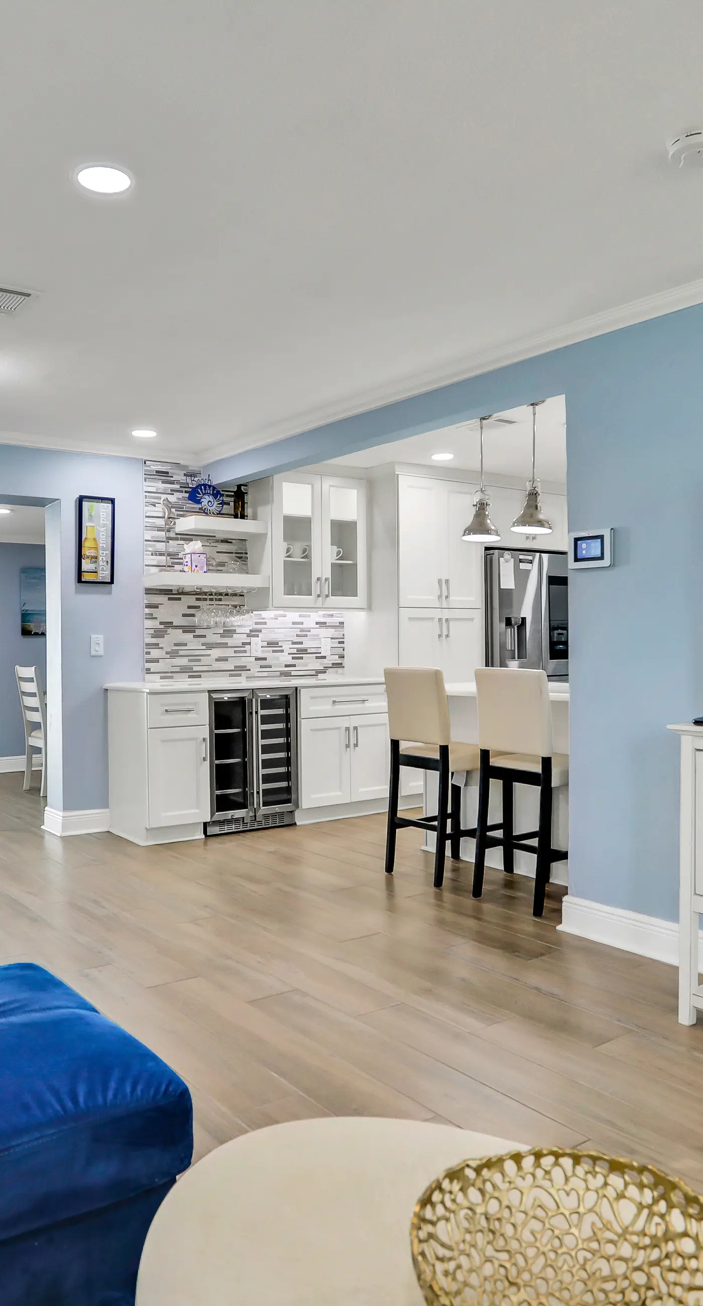 Stunning centrally located home with enclosed yard patio grill WD and AC