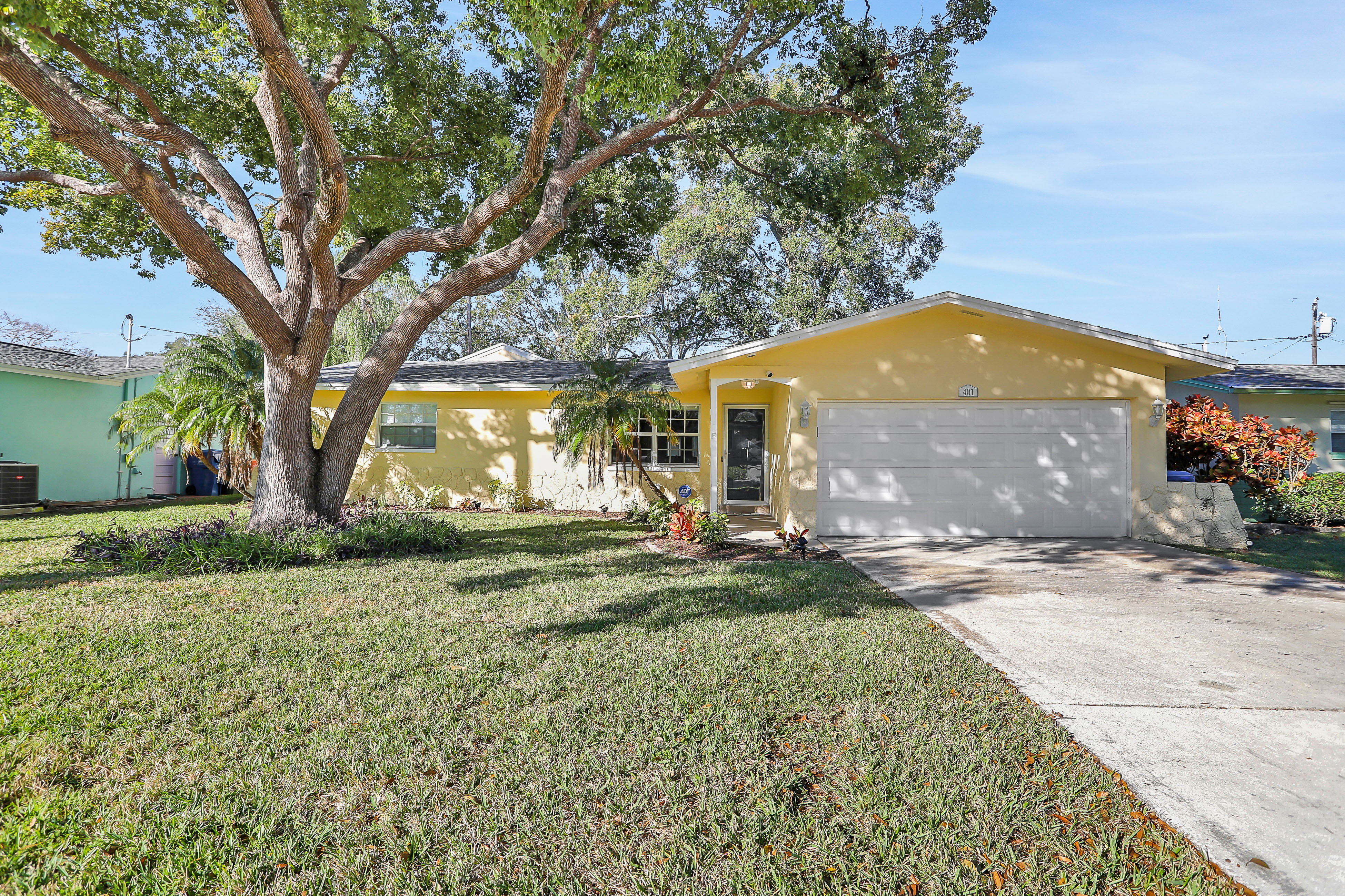 Stunning centrally located home with enclosed yard patio grill WD and AC