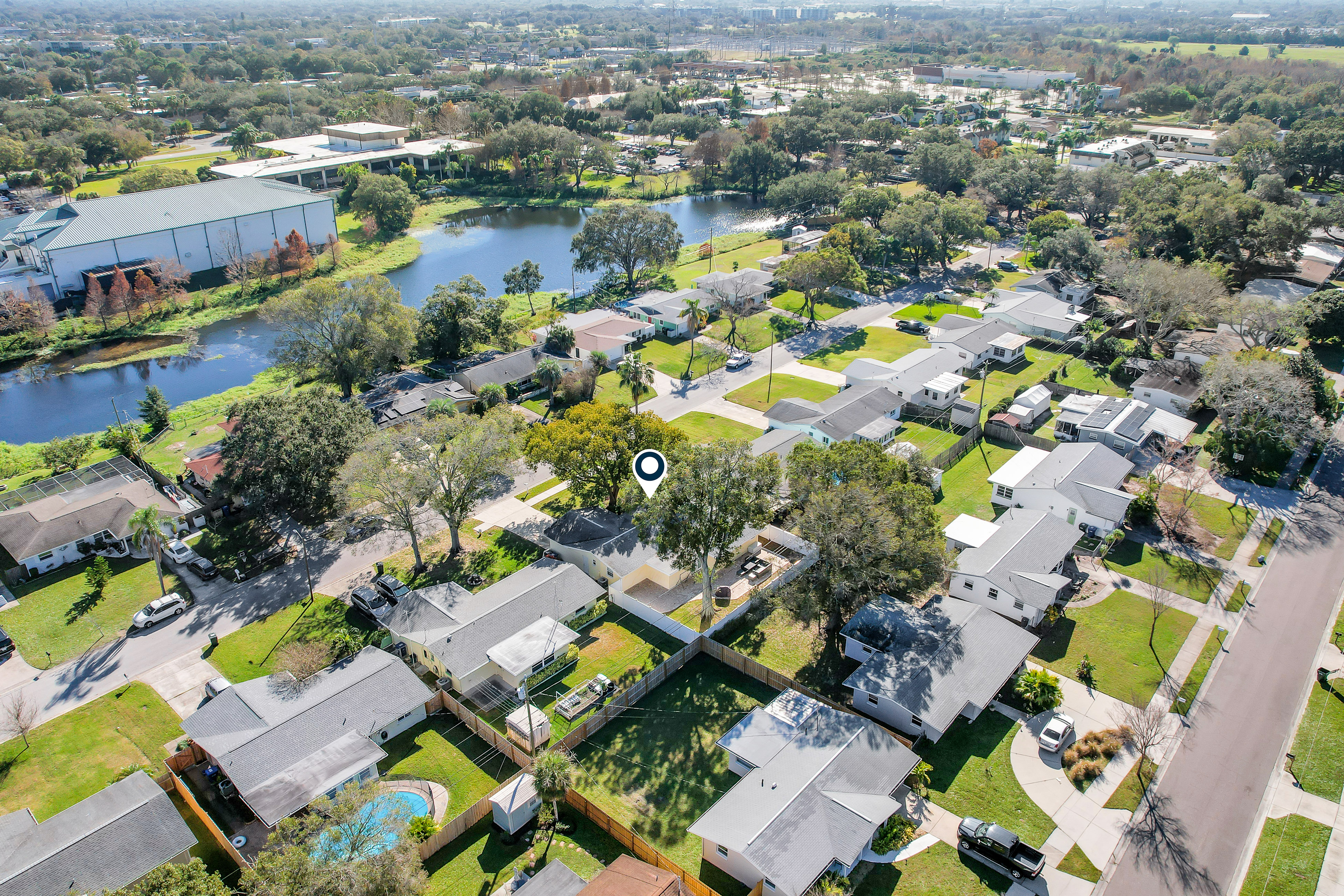 Stunning centrally located home with enclosed yard patio grill WD and AC