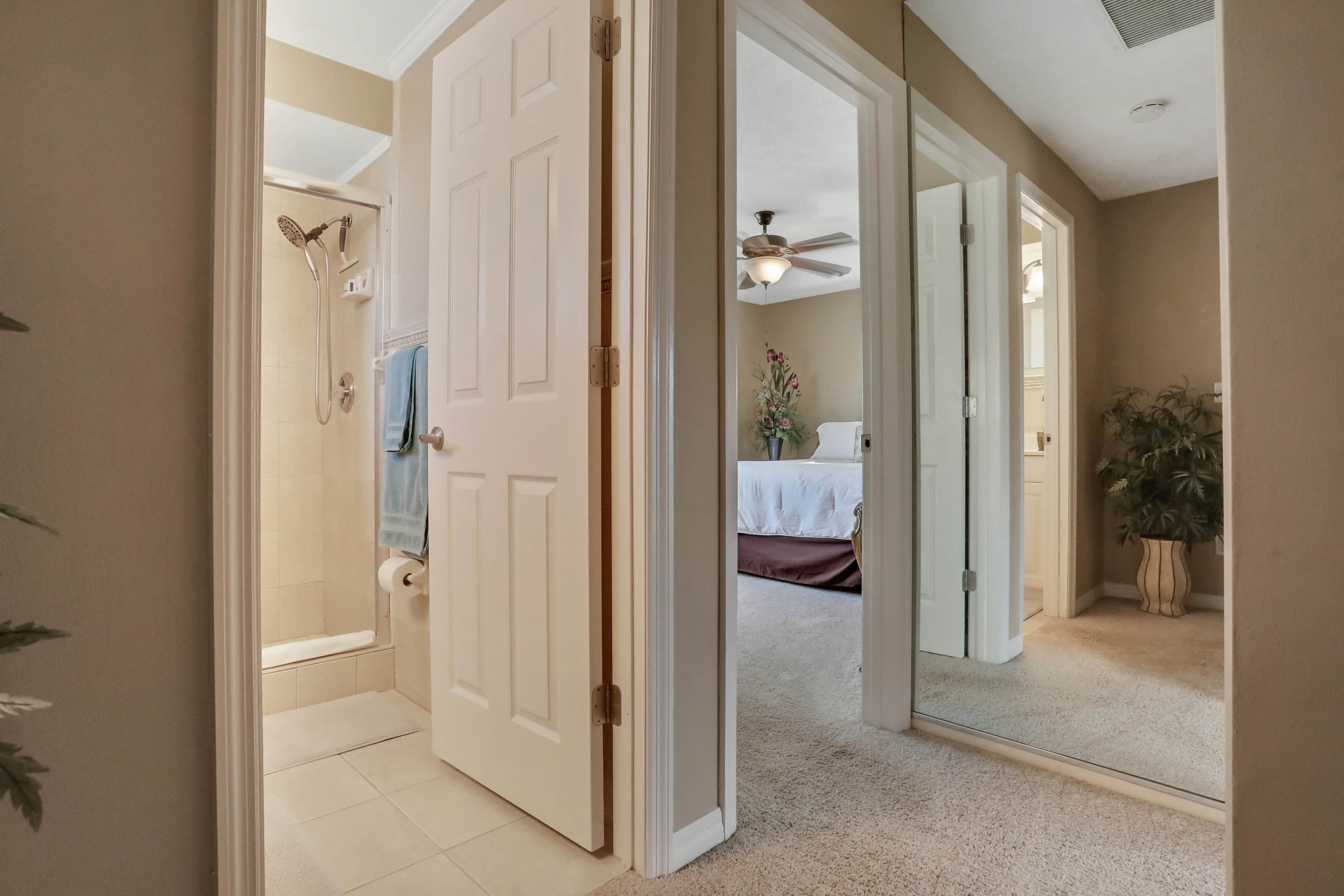 Snowbird-friendly elegant home with waterfront location, pool, grill, fireplace