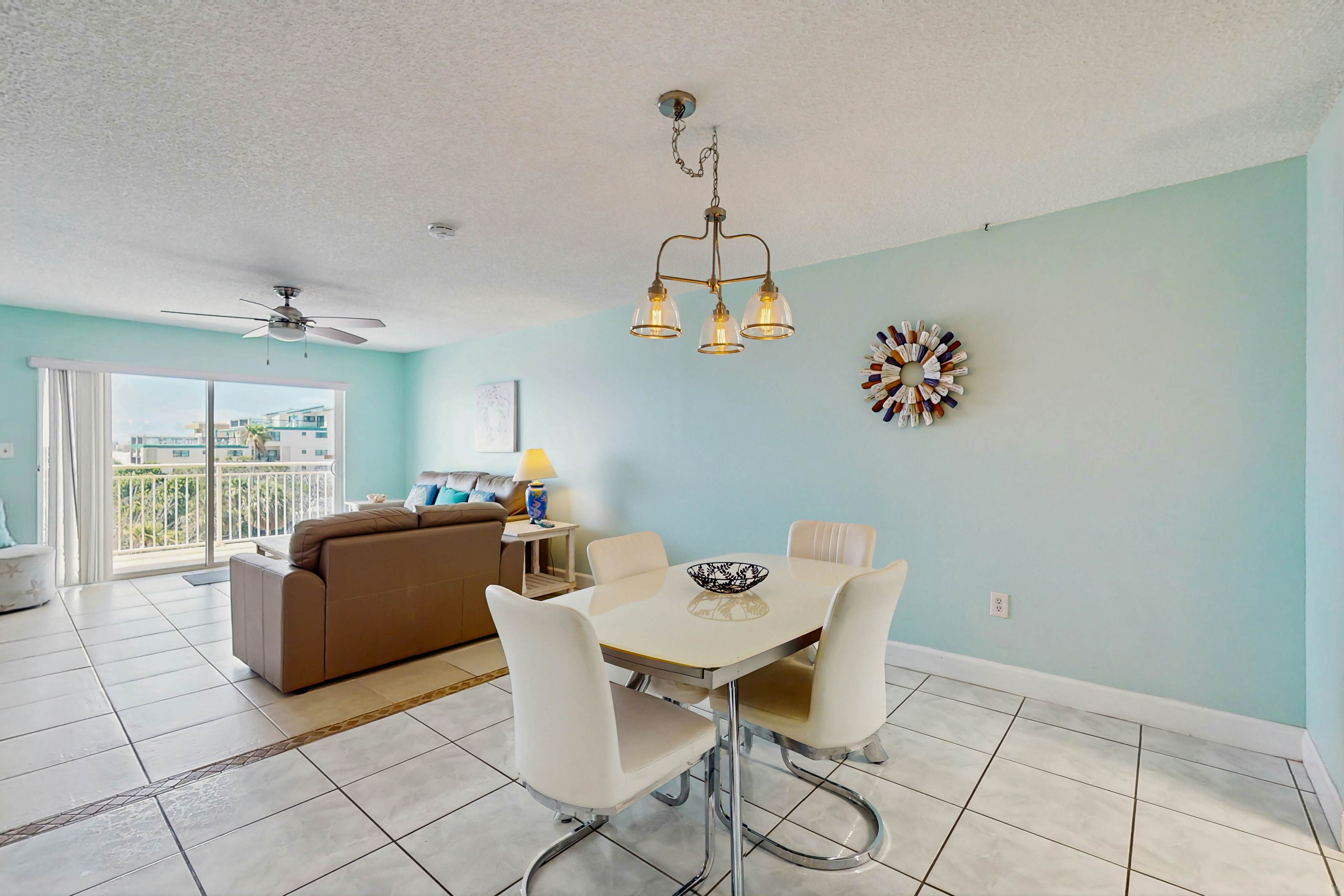 Gulf-front getaway with sunset-view balcony, beachfront pool & easy beach access