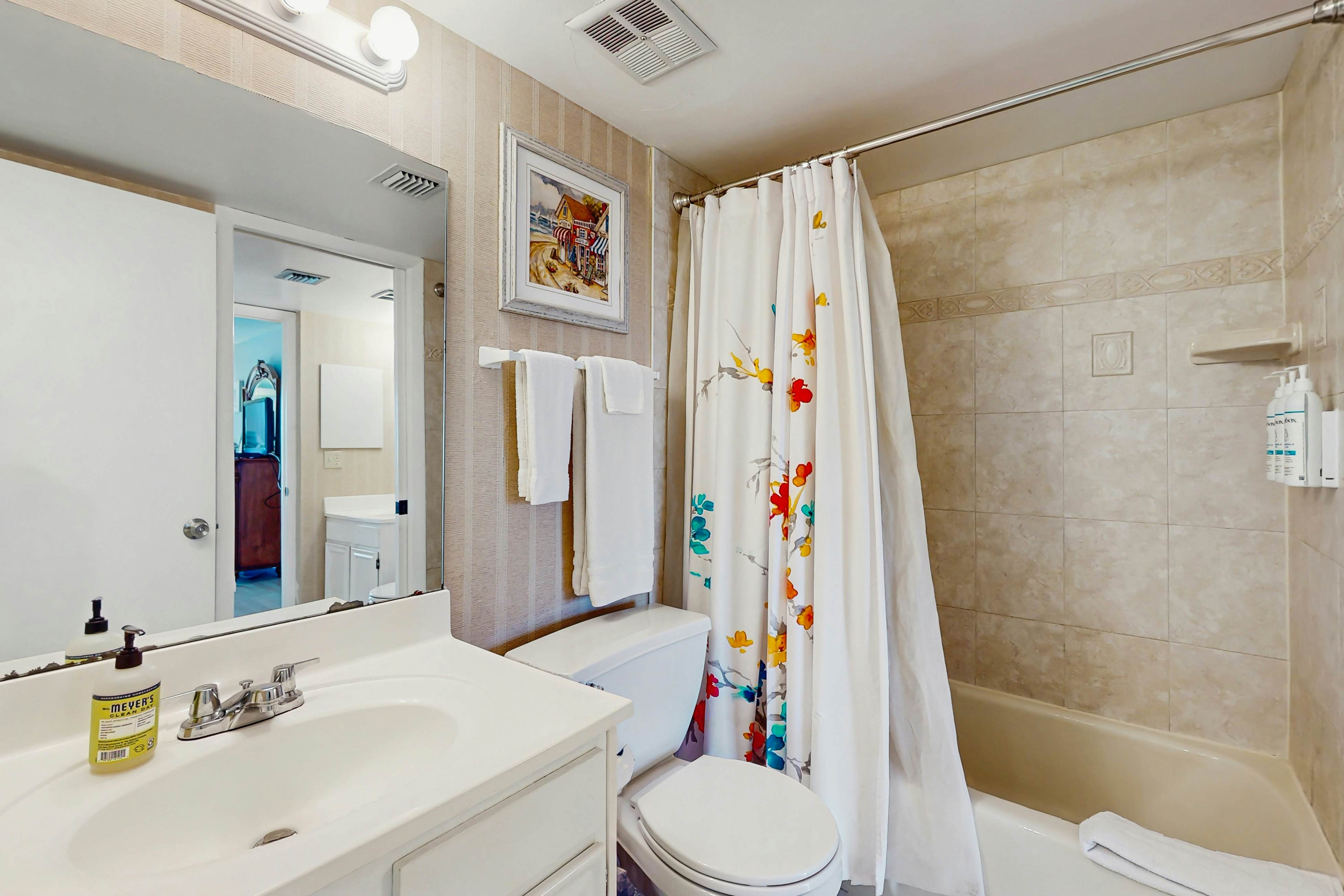 Gulf-front getaway with sunset-view balcony, beachfront pool & easy beach access