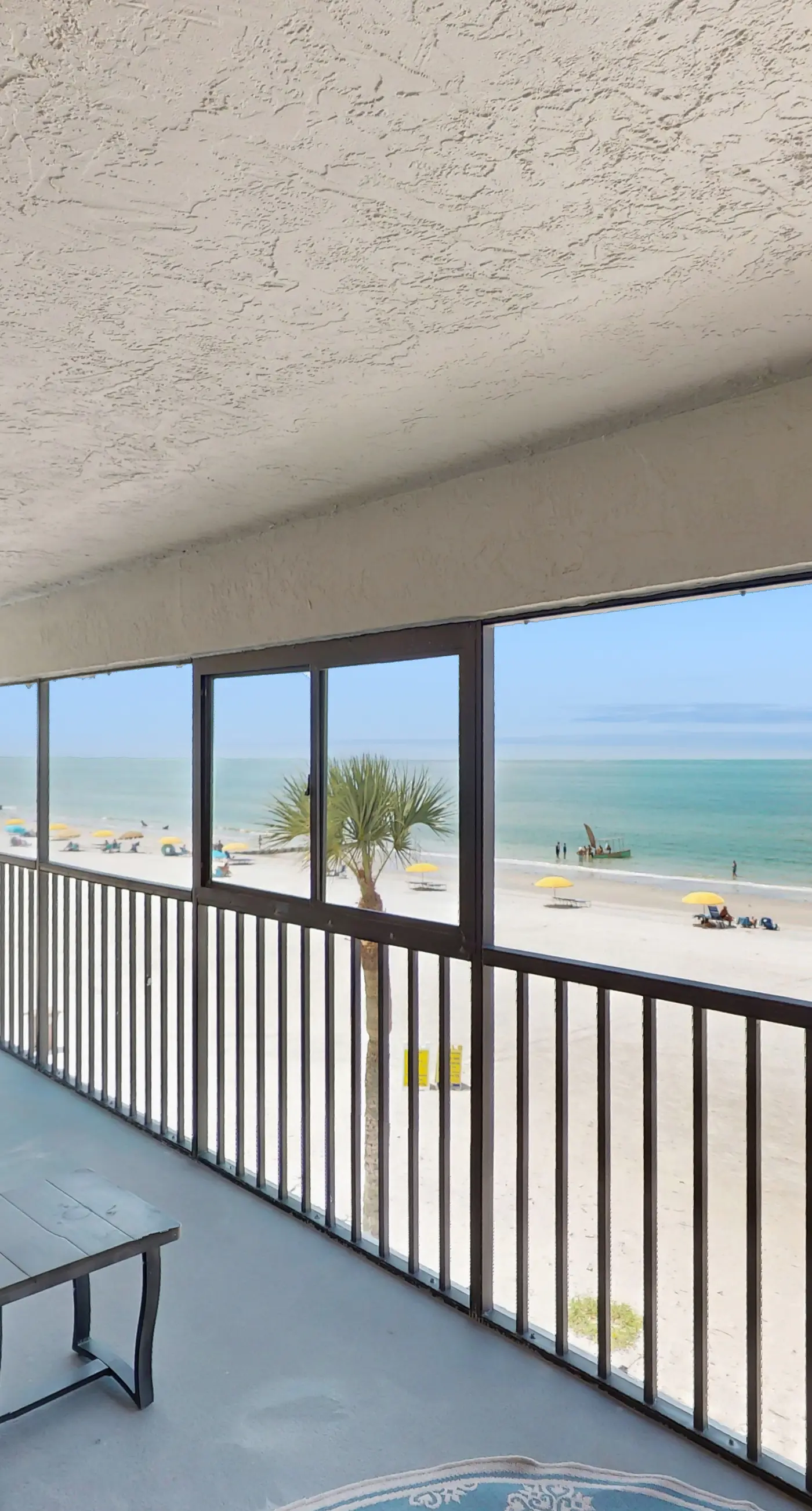 Extraordinary Gulf front condo w screened in balcony WD AC heated pool pool spa