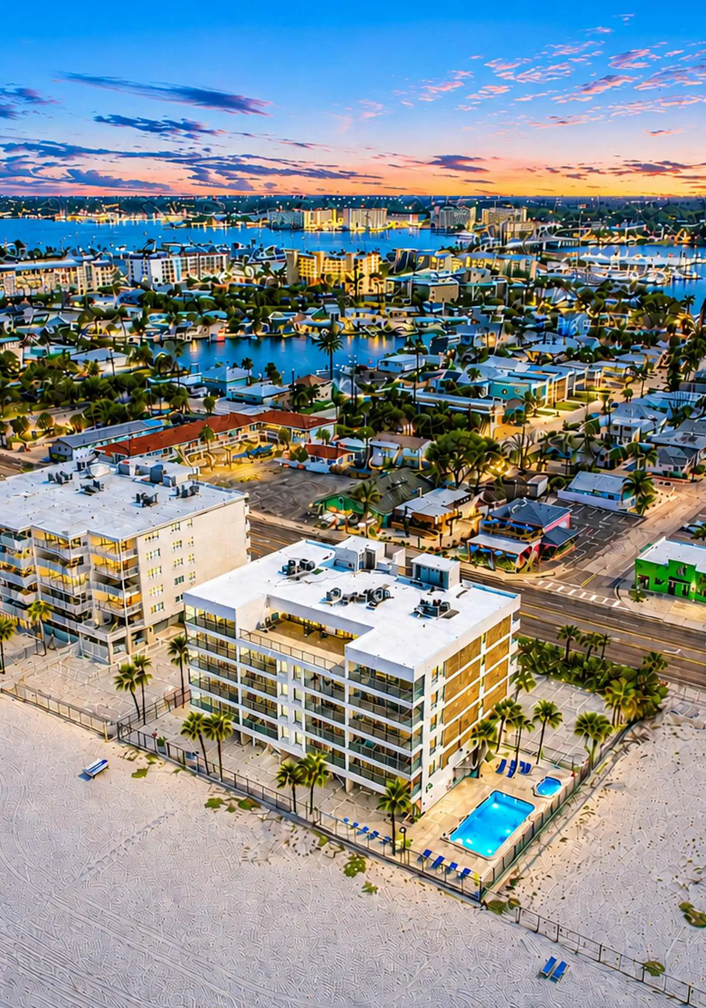 Extraordinary Gulf front condo w screened in balcony WD AC heated pool pool spa