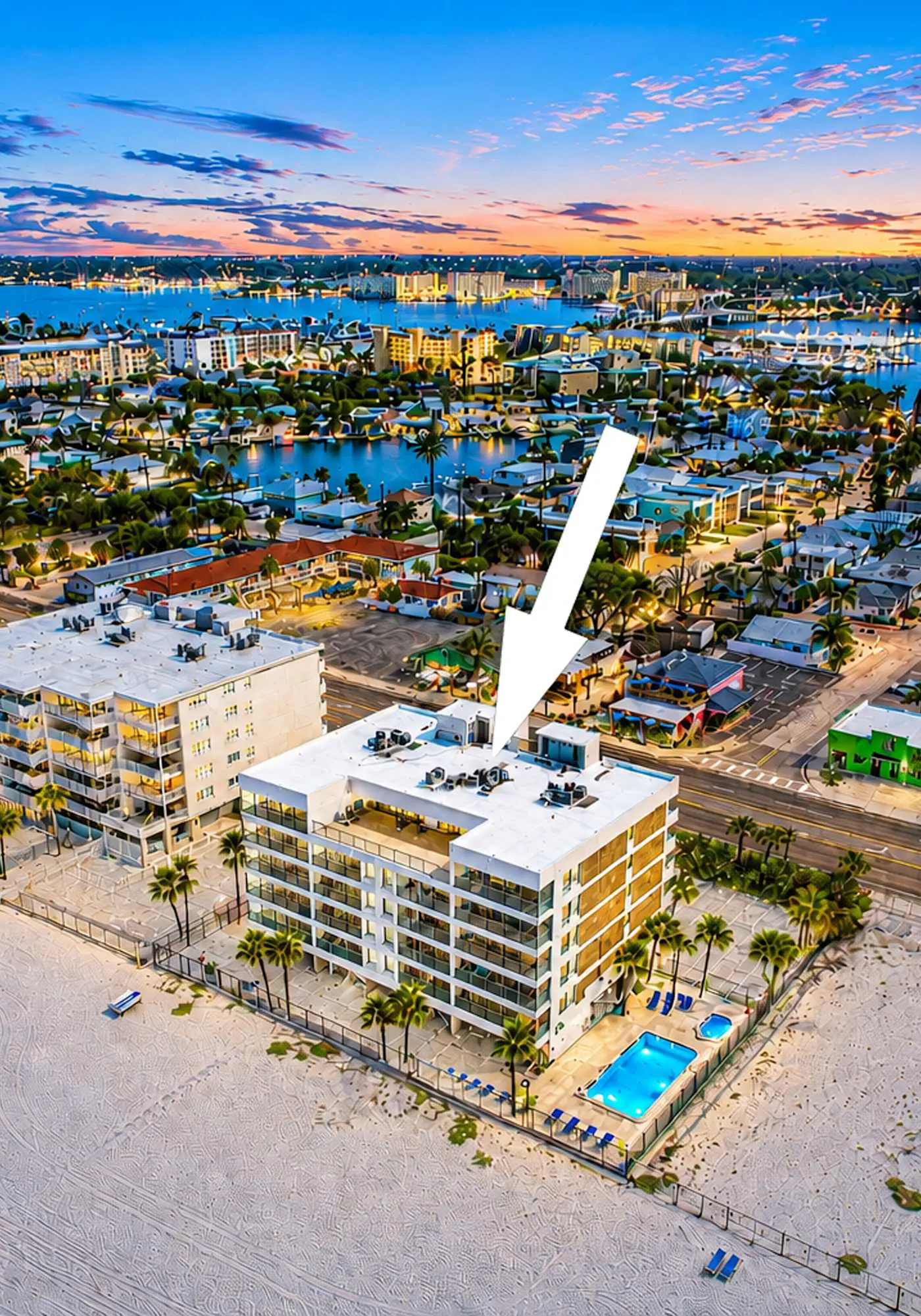 Extraordinary Gulf front condo w screened in balcony WD AC heated pool pool spa