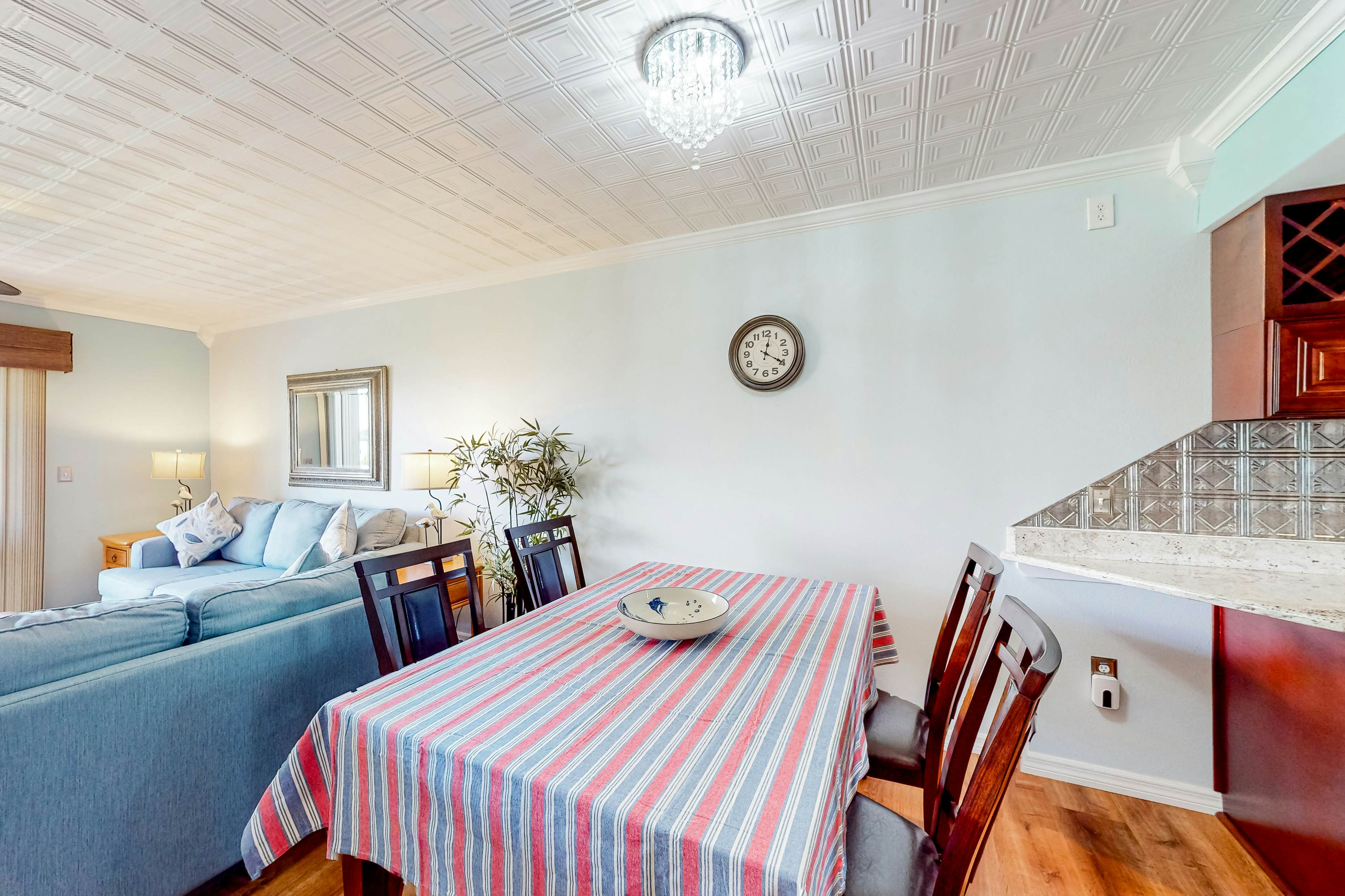 Beachfront condo with balconies, grill, AC, & pool access - steps from the sand