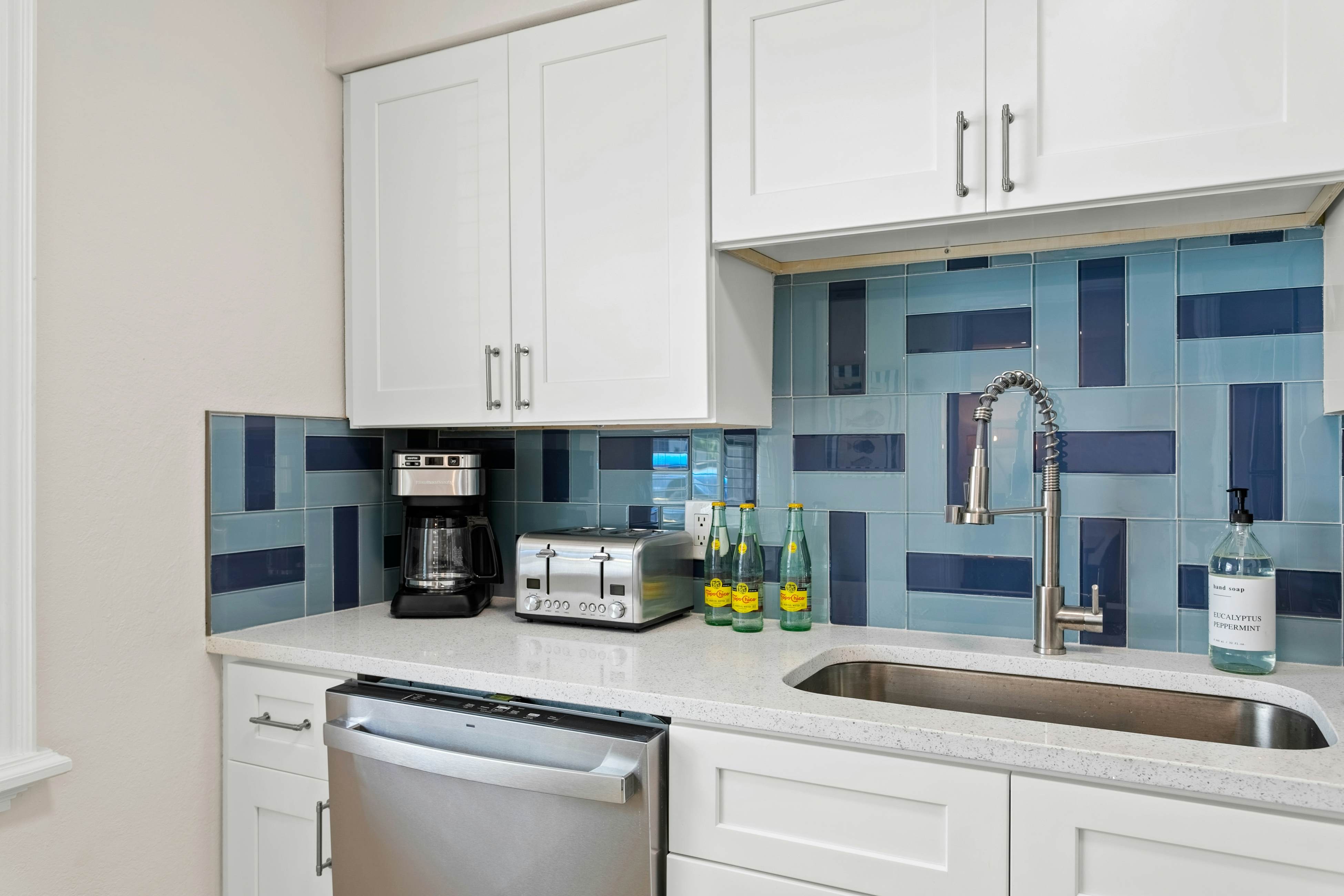 Renovated condo with on-site pool, beach access & modern charm