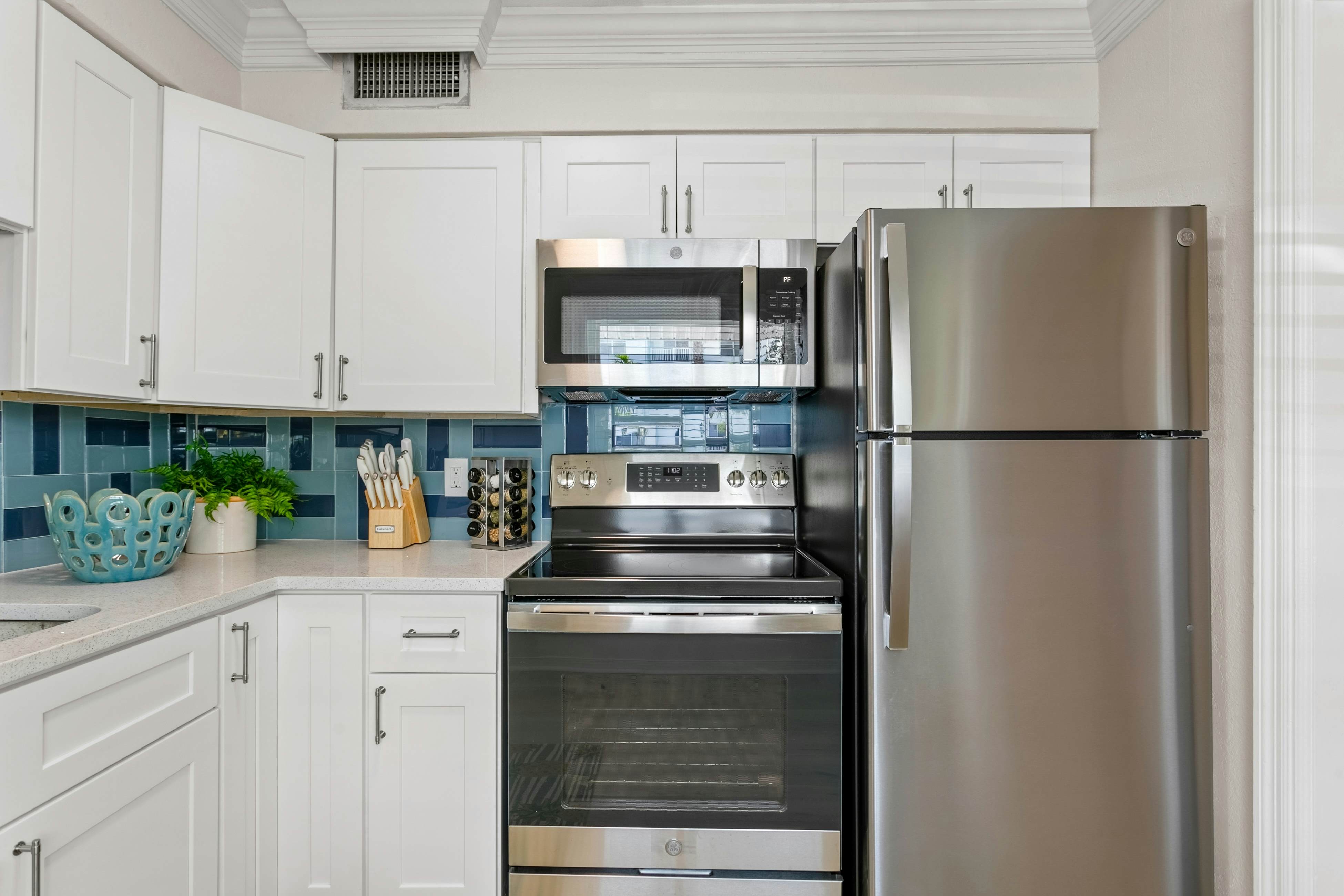 Renovated condo with on-site pool, beach access & modern charm