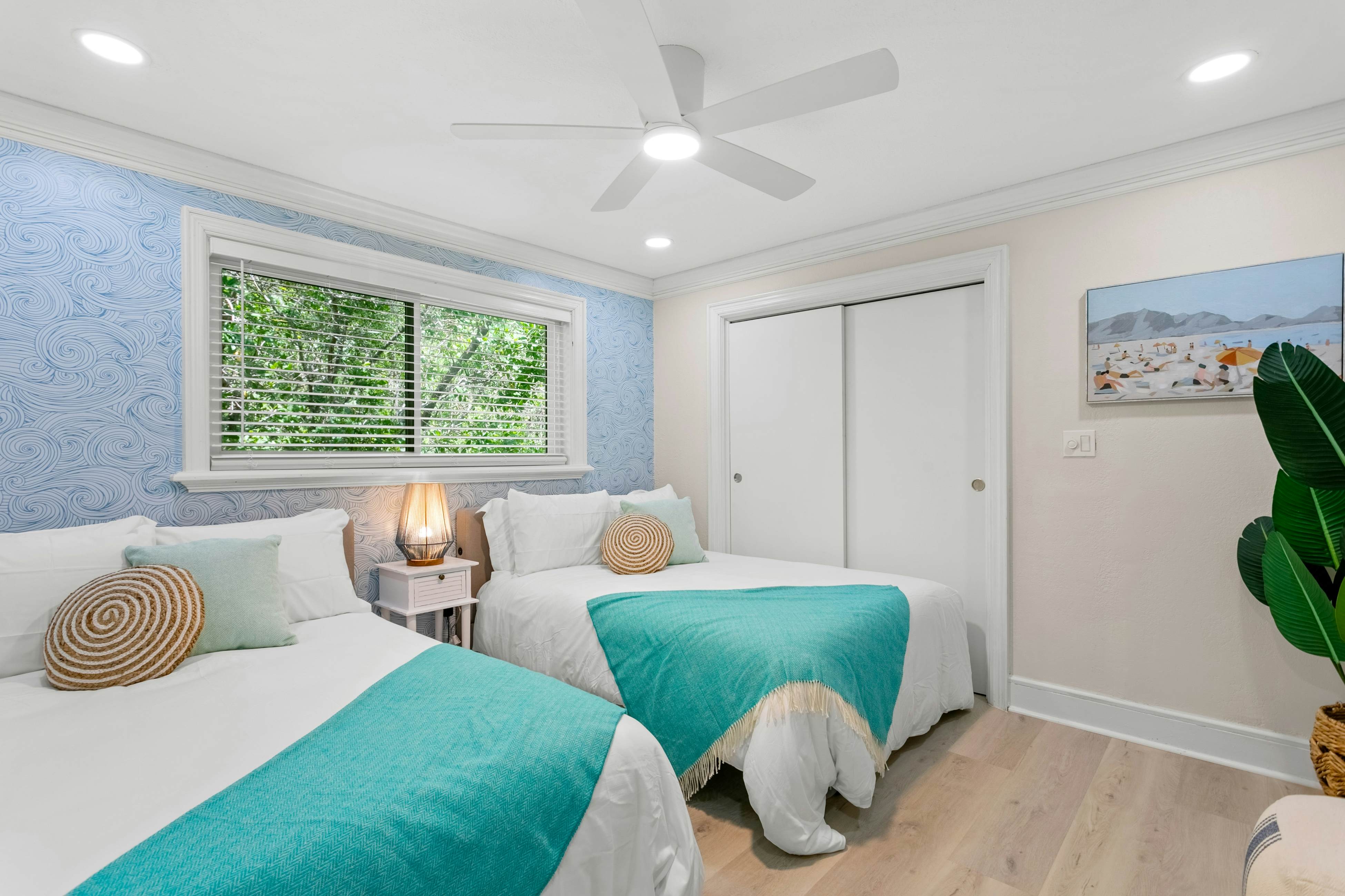 Renovated condo with on-site pool, beach access & modern charm