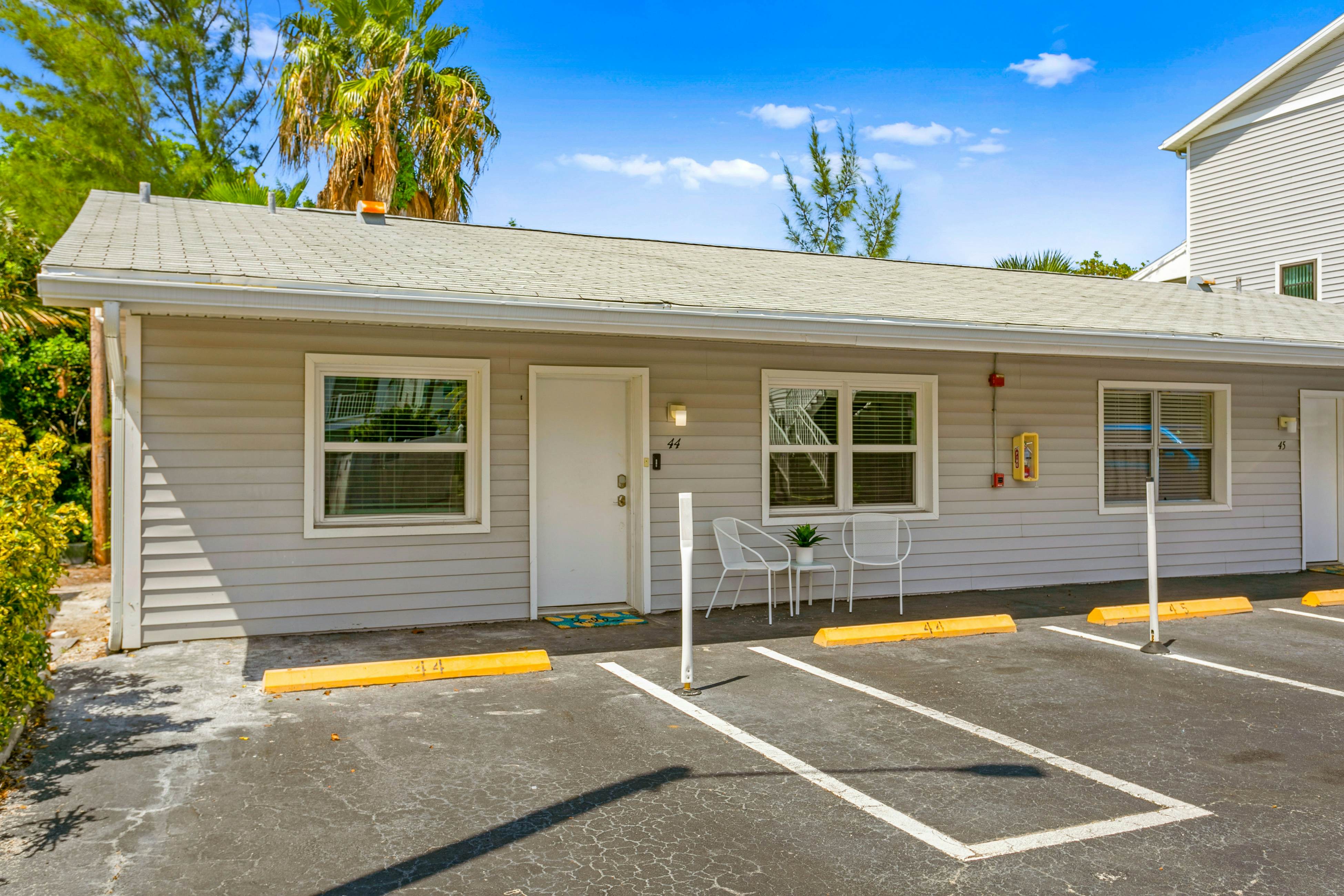 Renovated condo with on-site pool, beach access & modern charm