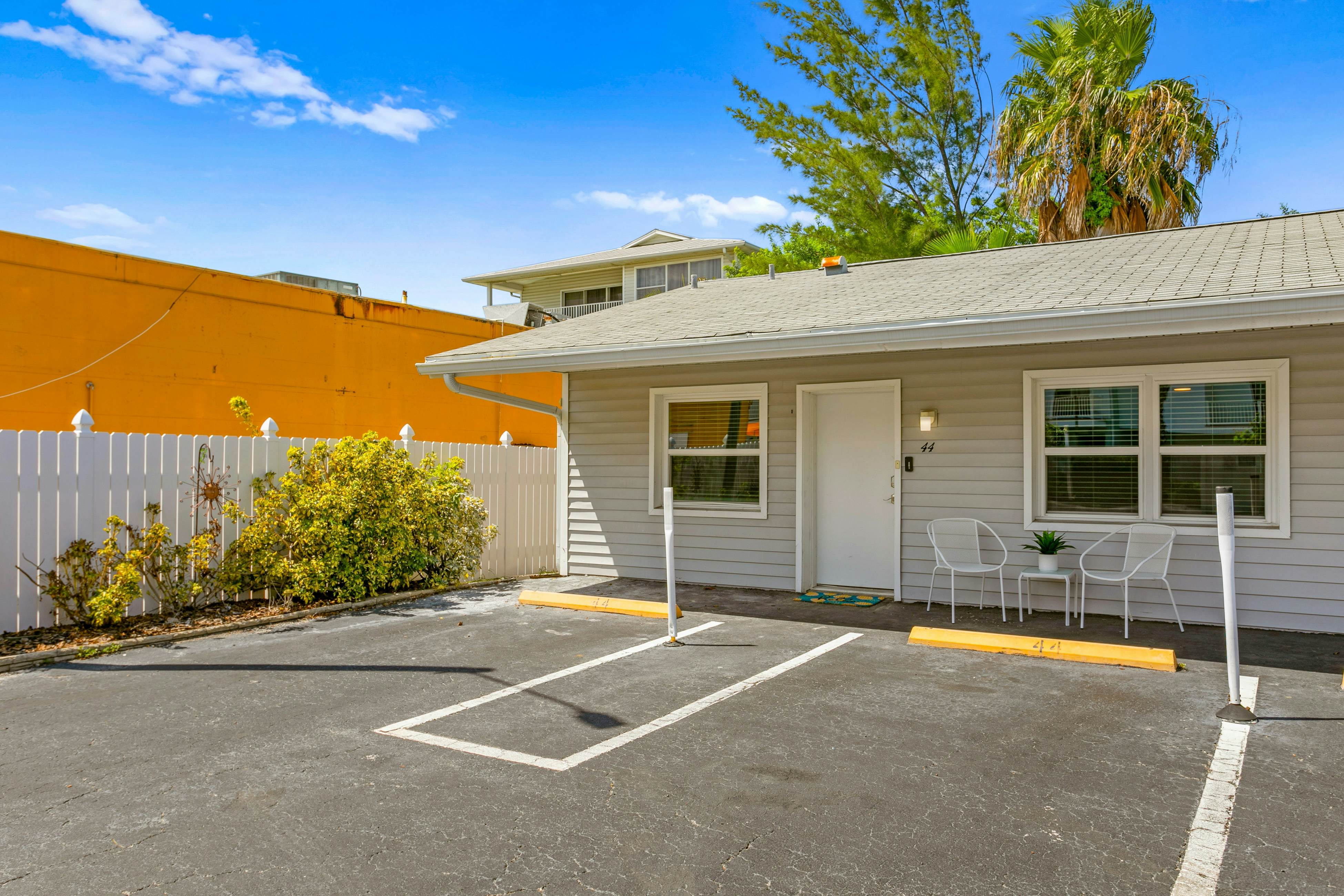 Renovated condo with on-site pool, beach access & modern charm