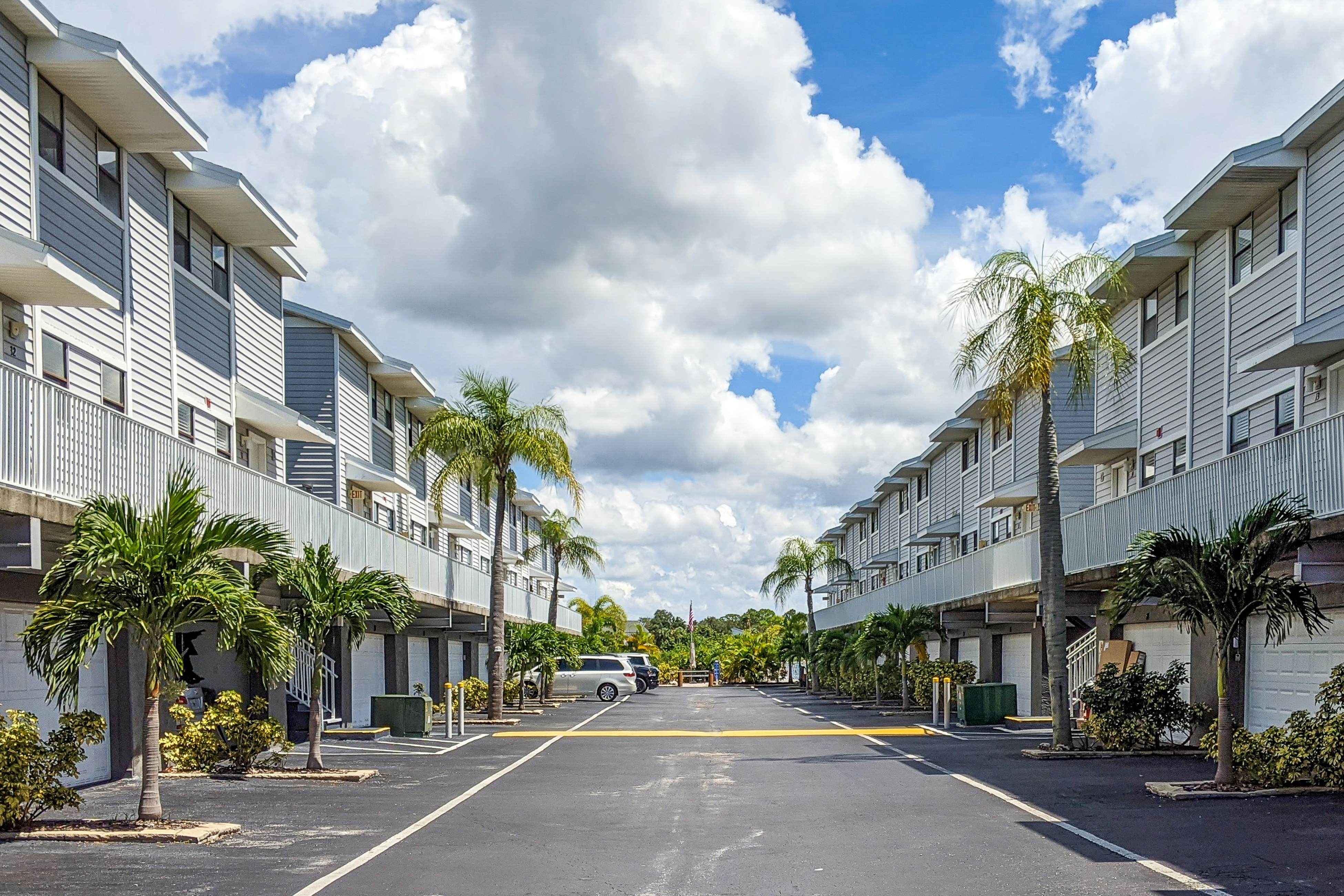 Renovated condo with on-site pool, beach access & modern charm