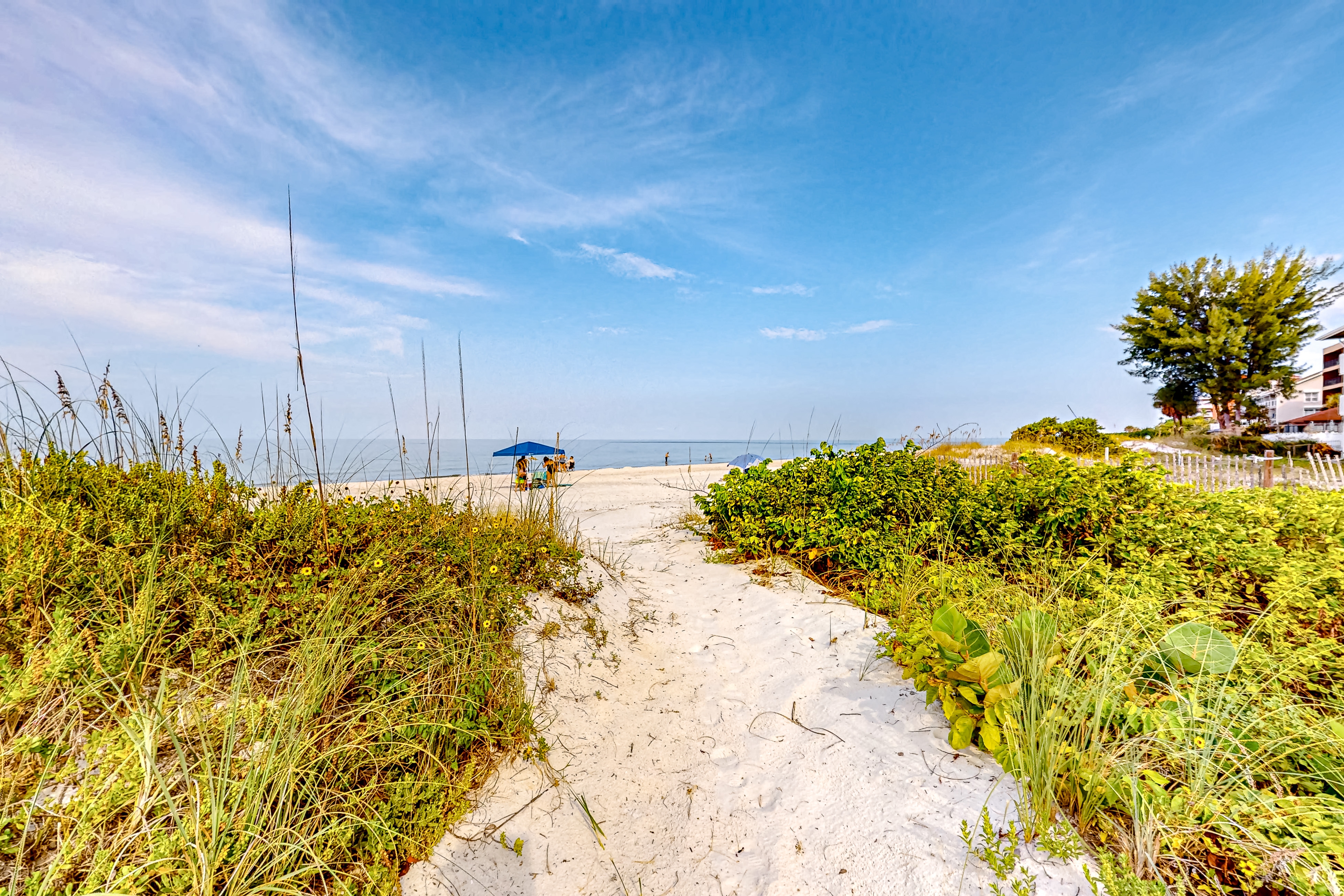 Grand Gulf front sunset view townhome with elevator direct beach access pool