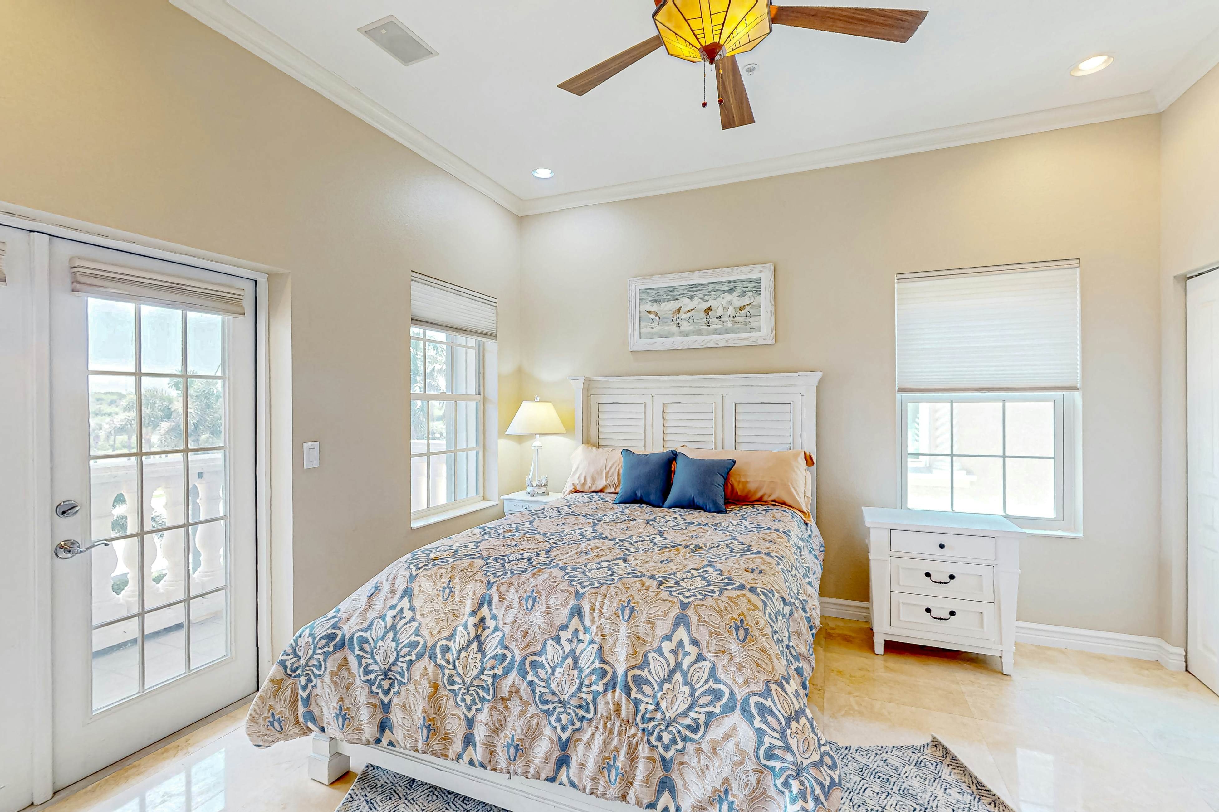 Grand Gulf-front sunset-view townhome with elevator, direct beach access, pool