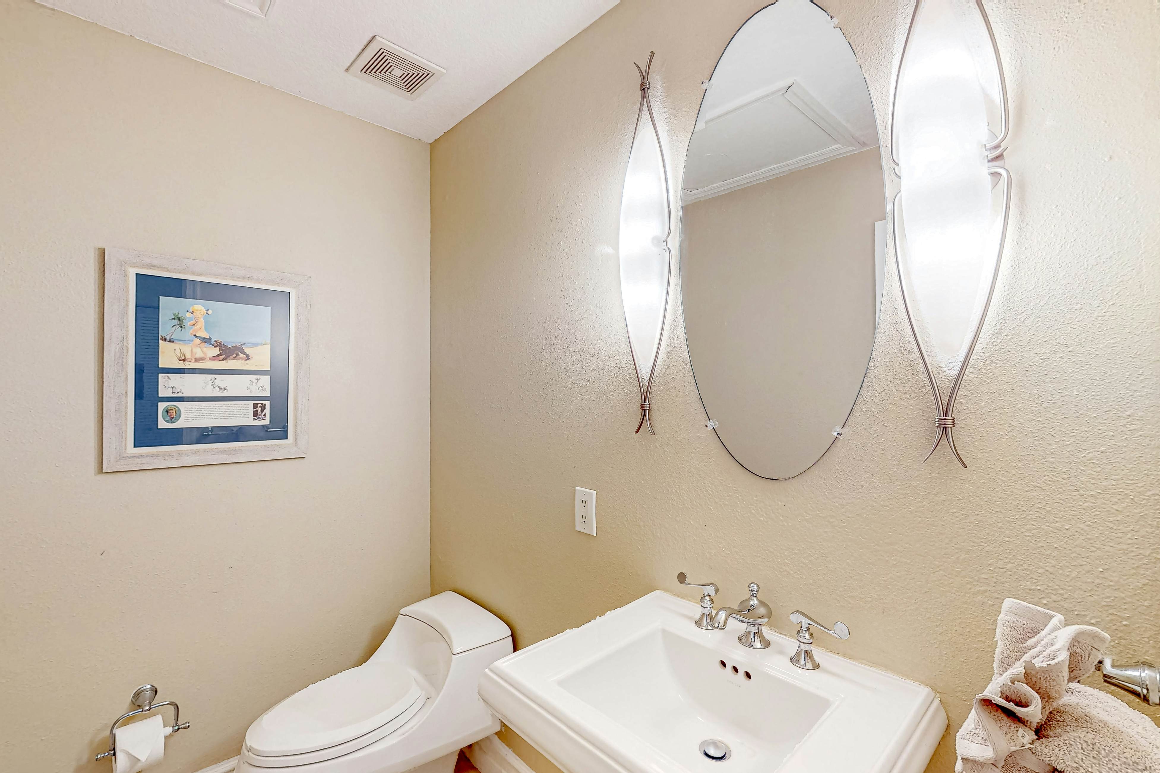 Grand Gulf-front sunset-view townhome with elevator, direct beach access, pool