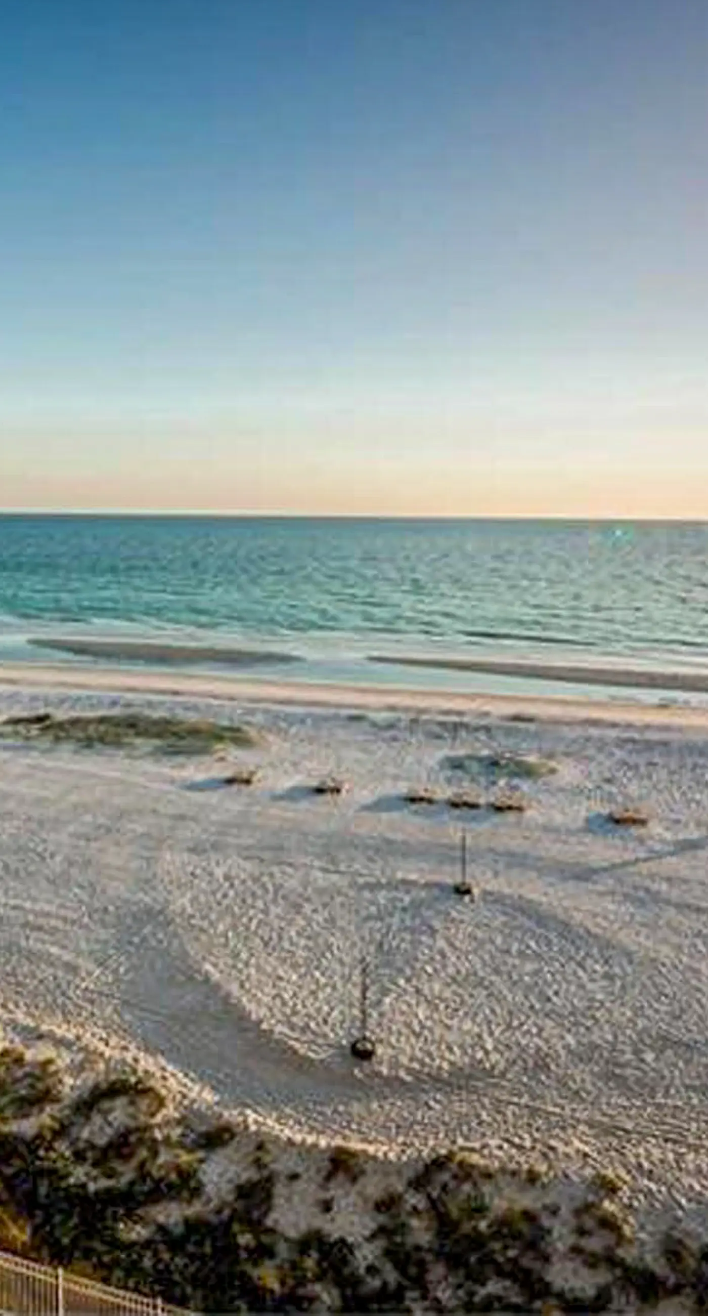 Spacious beachfront condo with lovely Gulf views balcony heated pool and AC