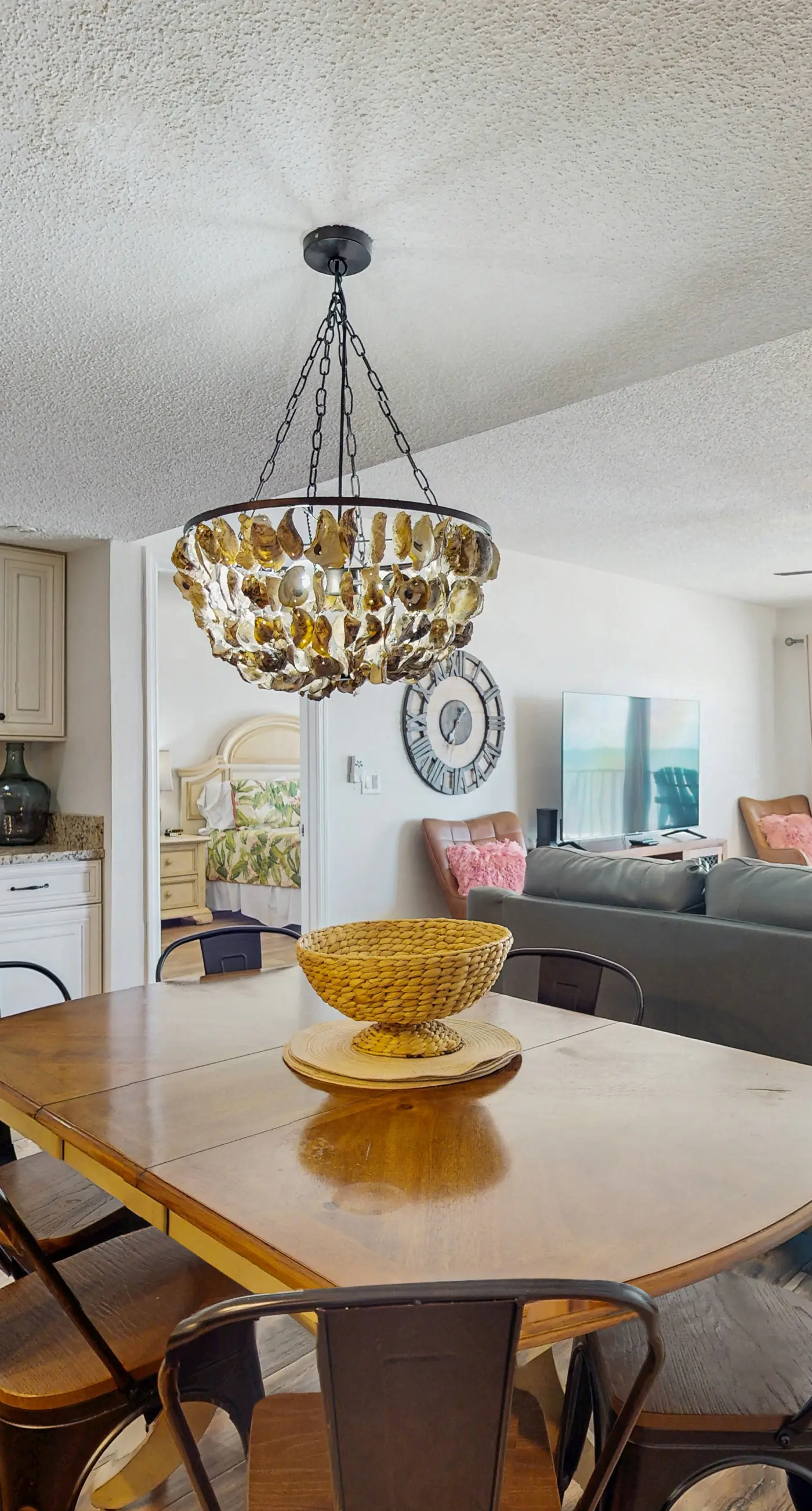 Spacious beachfront condo with lovely Gulf views balcony heated pool and AC