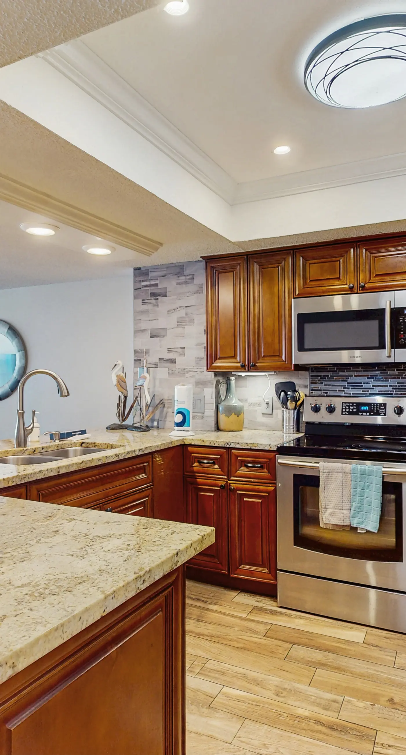 Spacious beachfront condo with lovely Gulf views balcony heated pool and AC