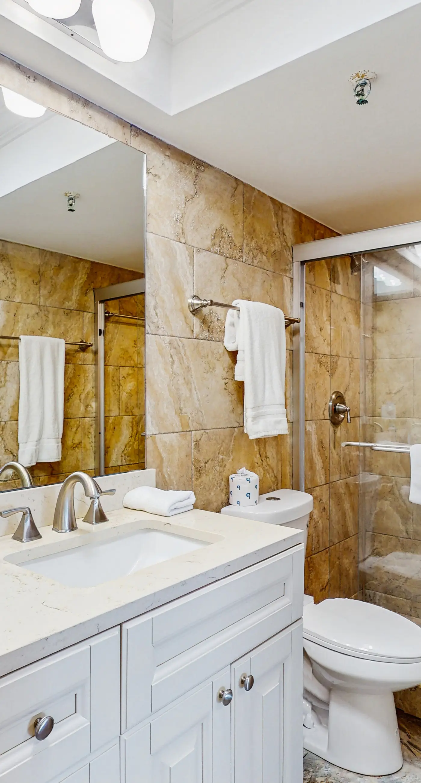 Spacious beachfront condo with lovely Gulf views balcony heated pool and AC