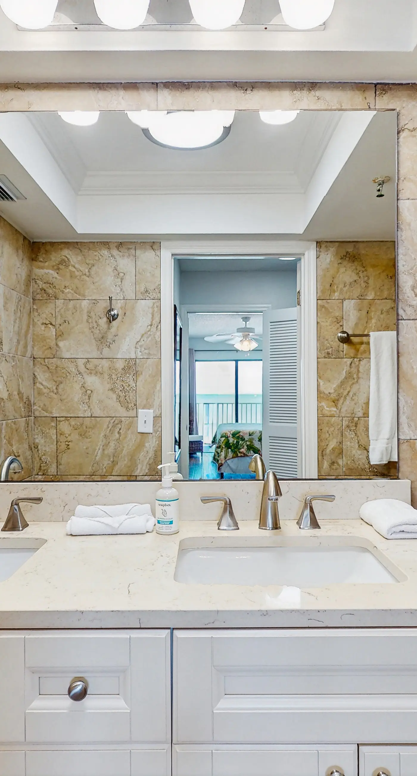 Spacious beachfront condo with lovely Gulf views balcony heated pool and AC