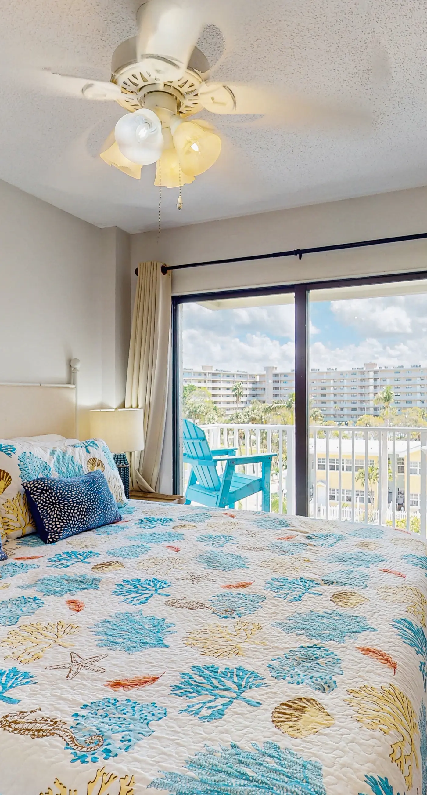 Spacious beachfront condo with lovely Gulf views balcony heated pool and AC