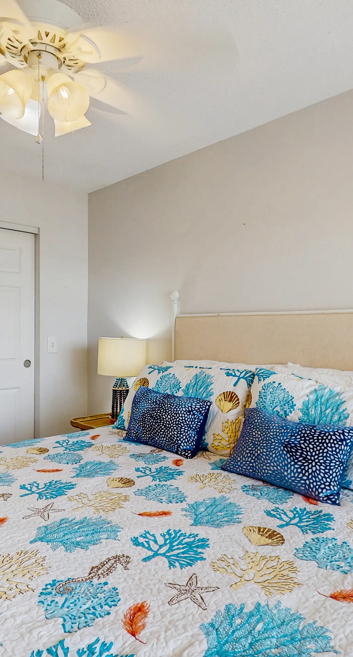 Spacious beachfront condo with lovely Gulf views balcony heated pool and AC