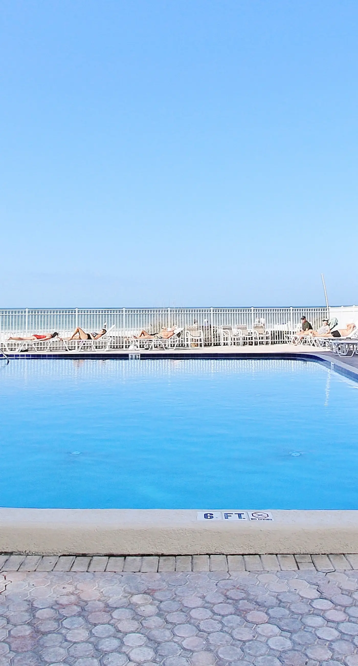 Spacious beachfront condo with lovely Gulf views balcony heated pool and AC