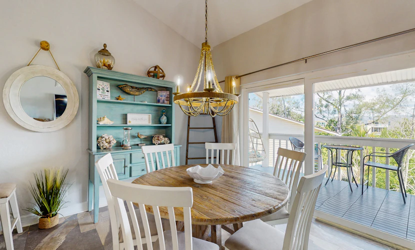 Tropical gem with pool steps to beach water view balcony private WD and AC