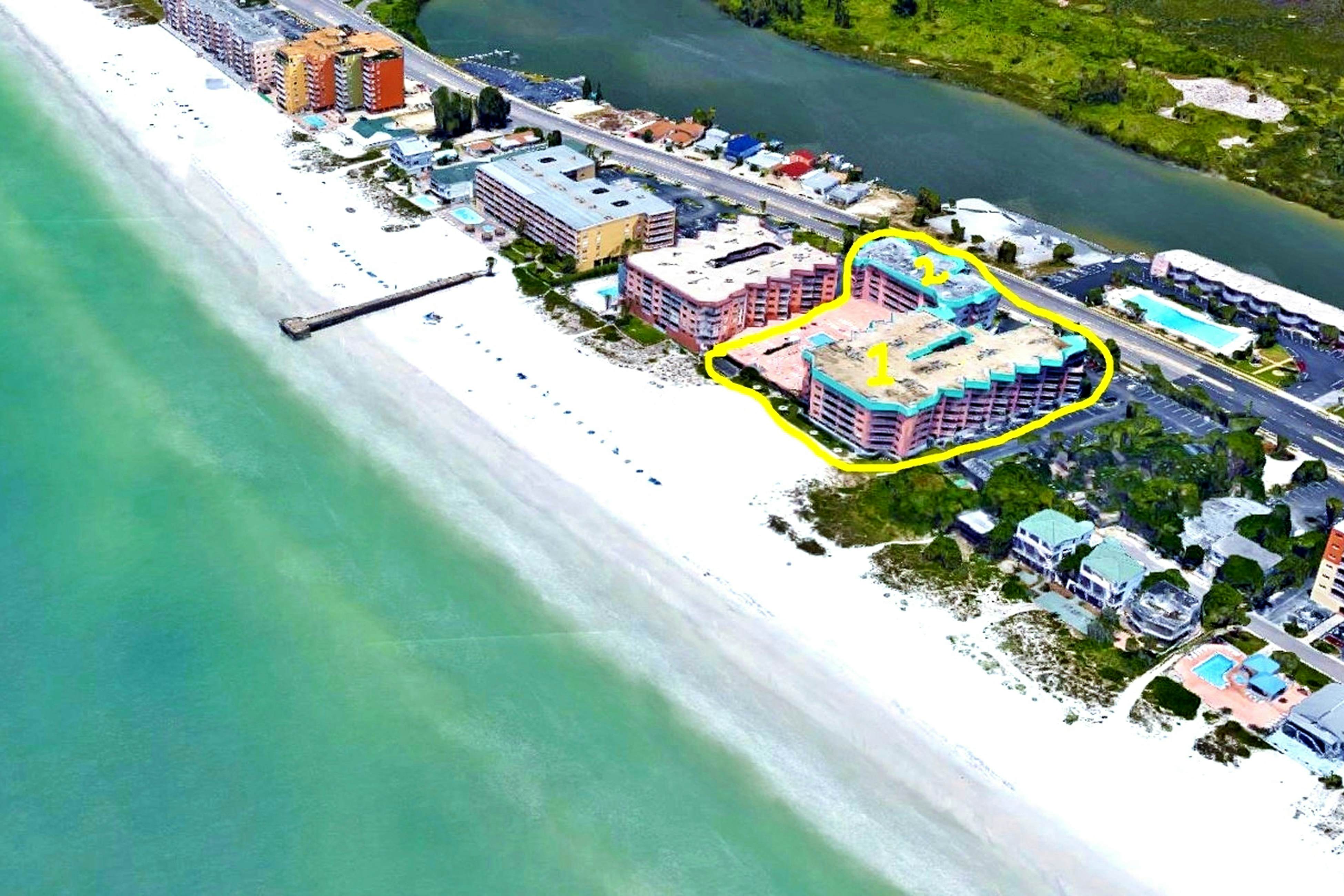 Upscale condo with gorgeous Gulf views & beachfront heated pool & spa