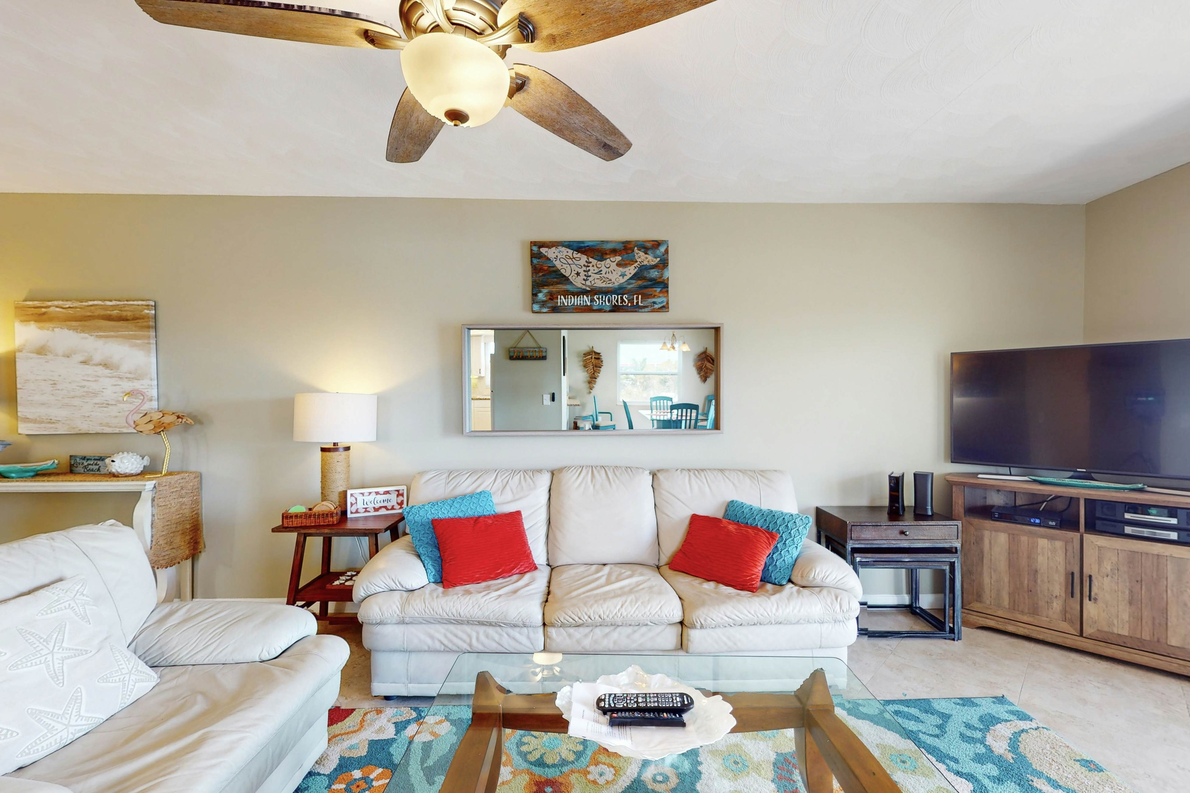 Intracoastal perch across from the beach with heated pool, dock & pickleball