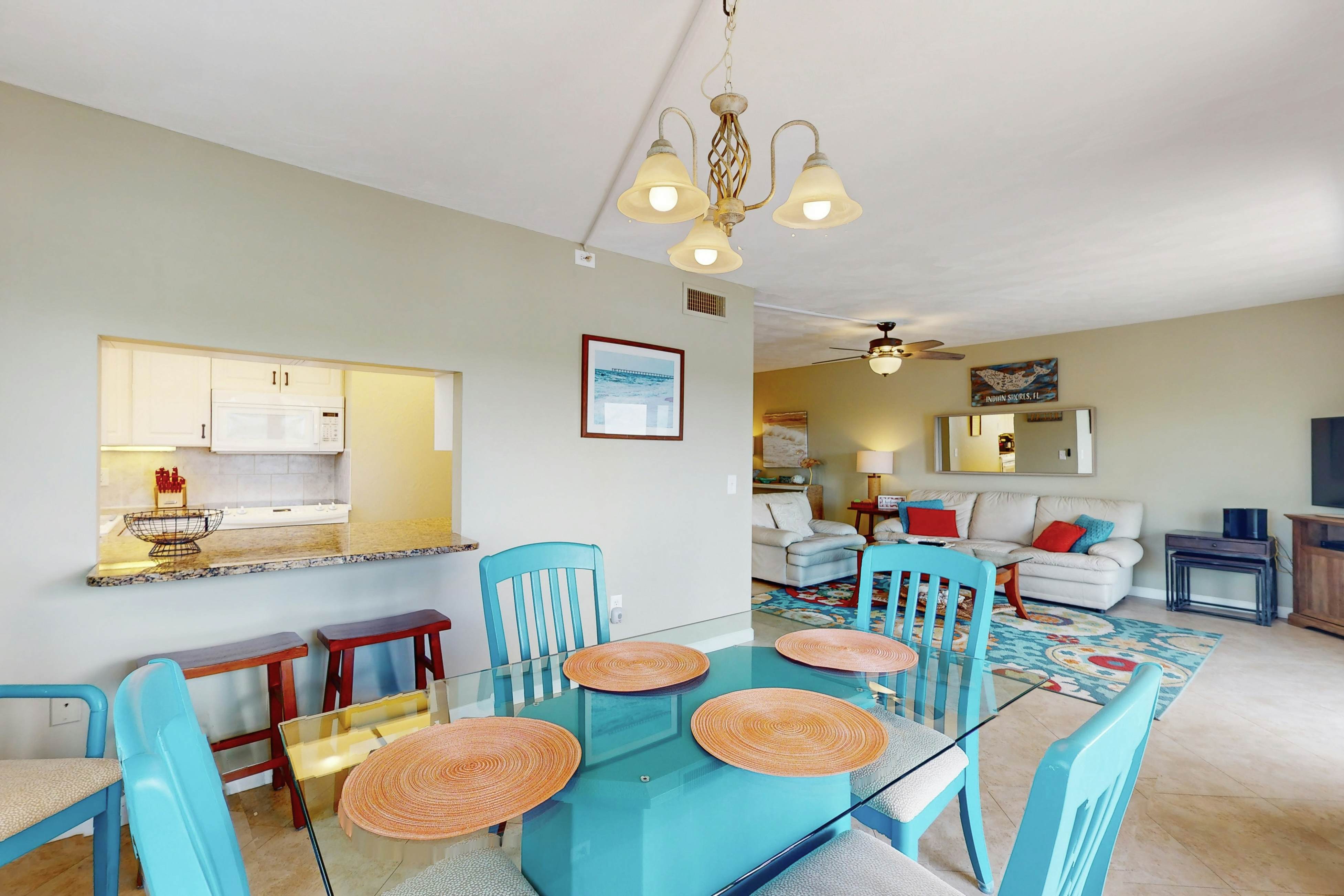 Intracoastal perch across from the beach with heated pool, dock & pickleball