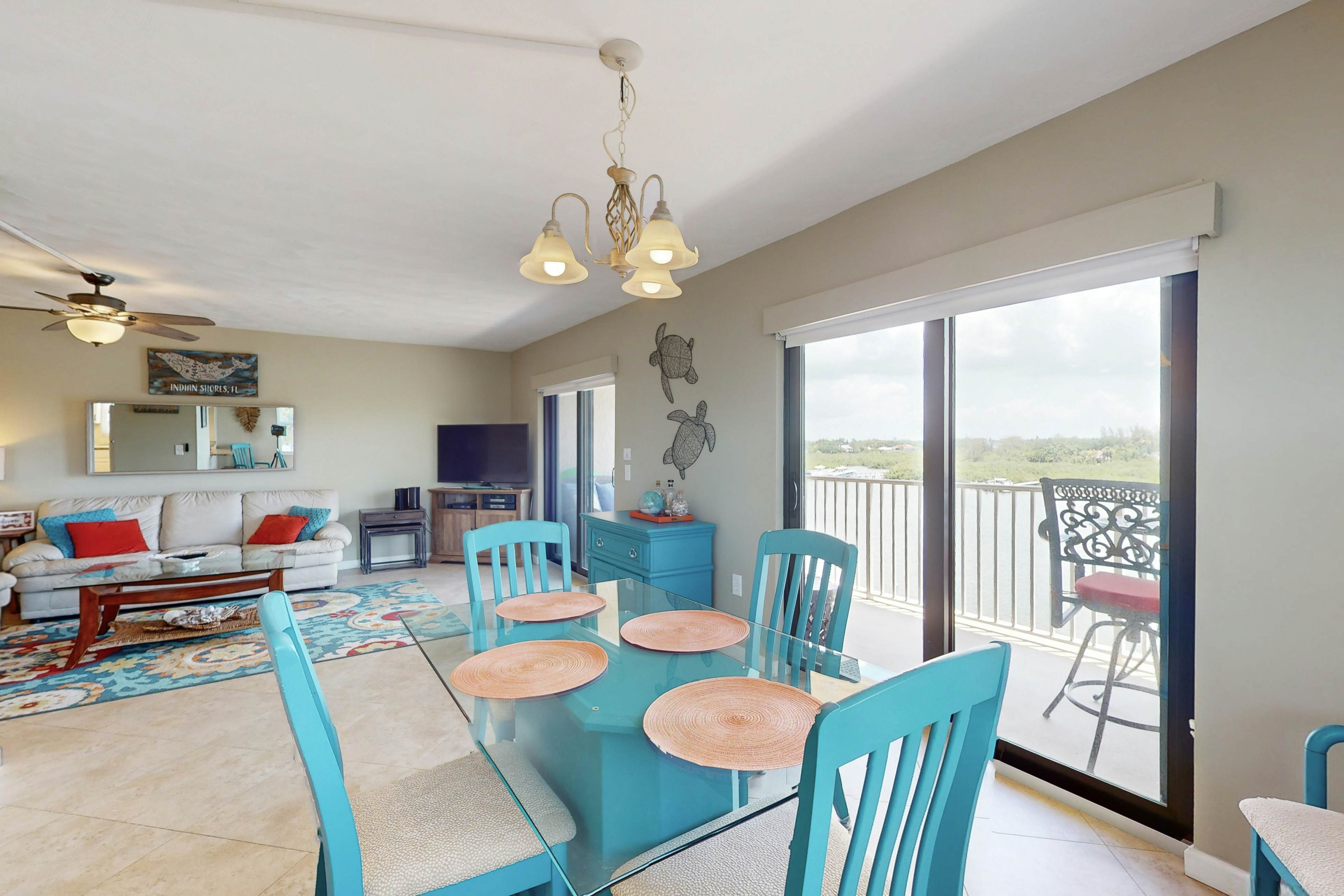 Intracoastal perch across from the beach with heated pool, dock & pickleball