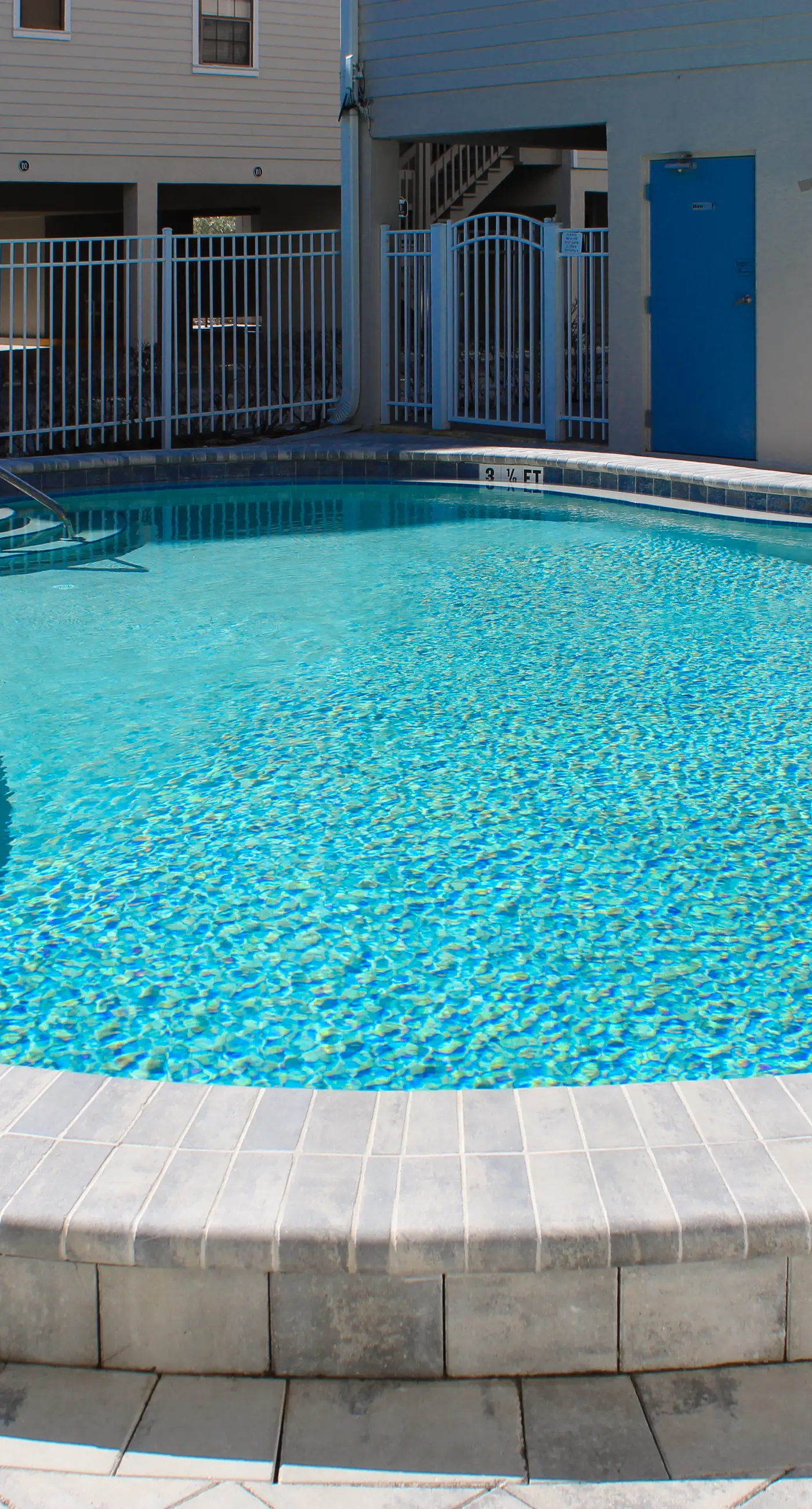 Spacious and family friendly with pool dock and just steps to the beaches
