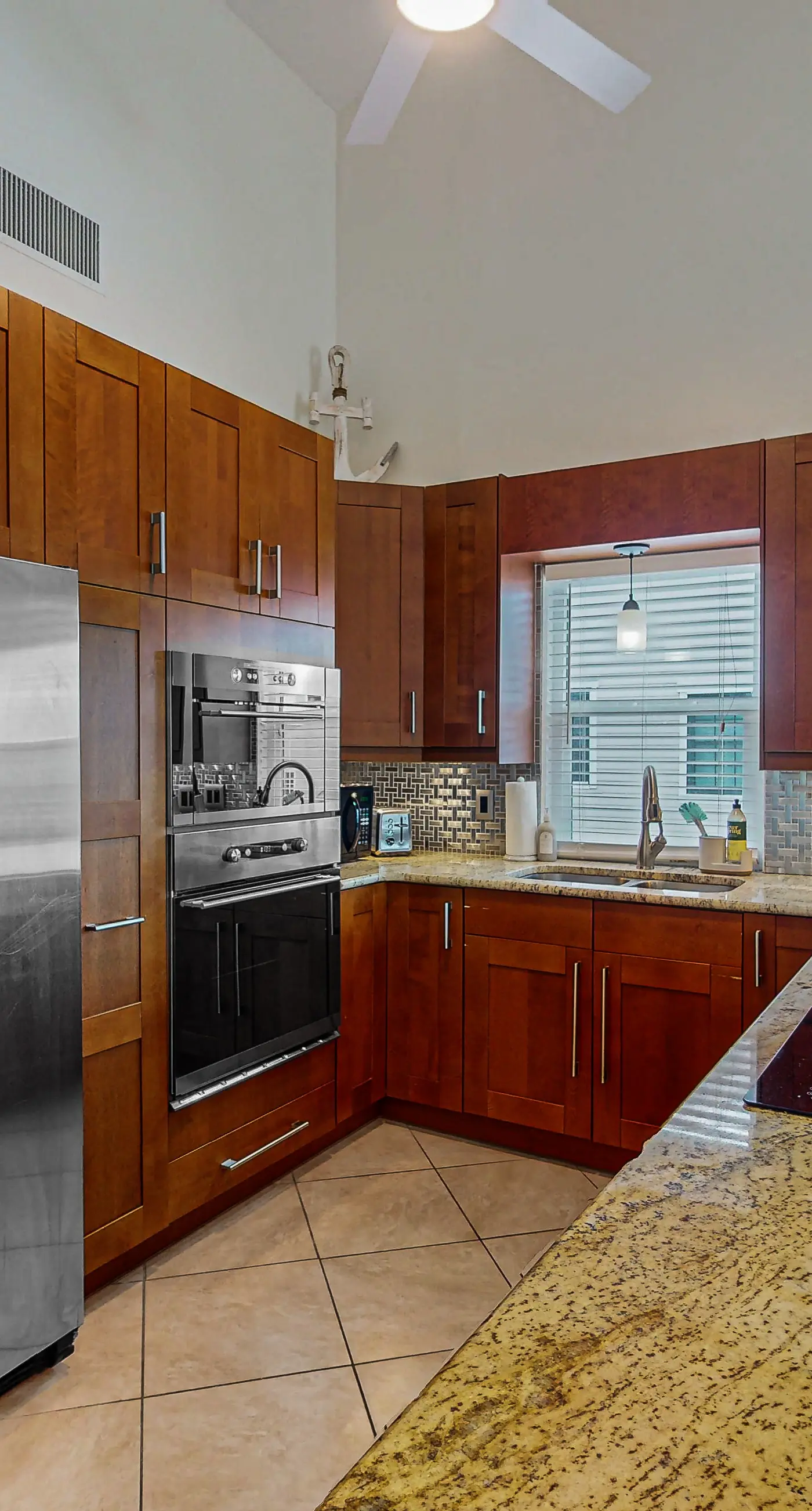 Spacious and family friendly with pool dock and just steps to the beaches