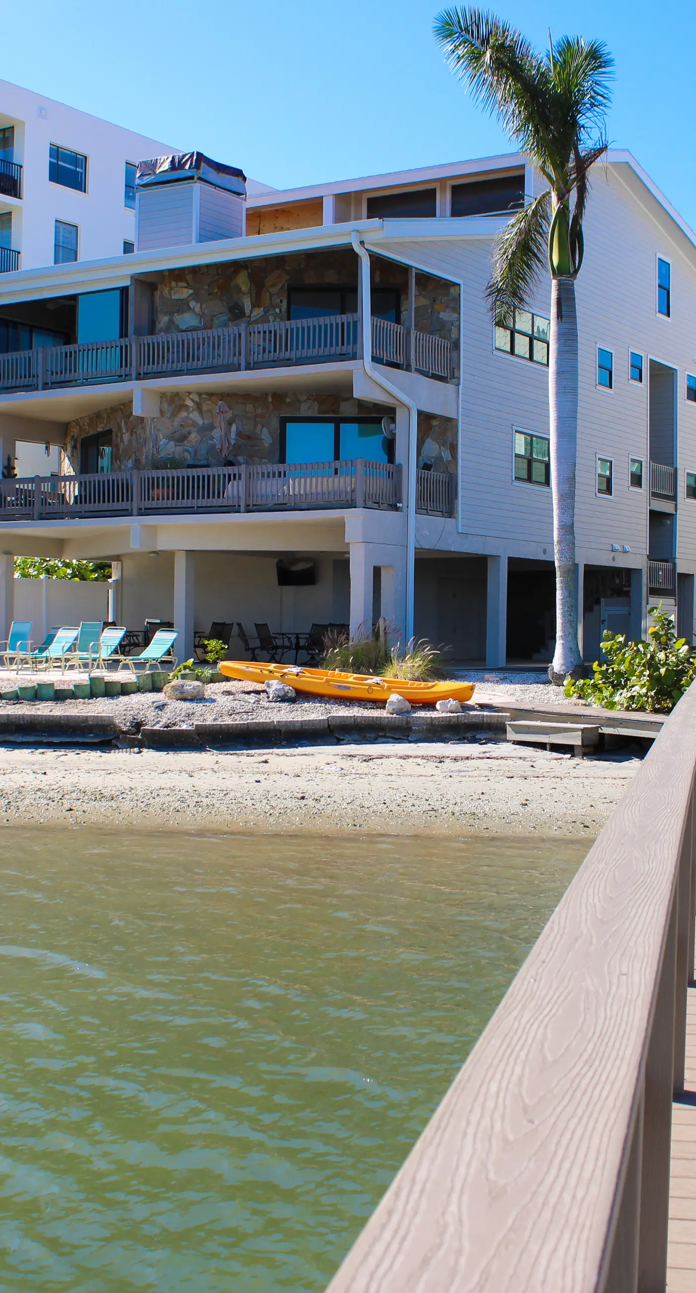 Spacious and family friendly with pool dock and just steps to the beaches