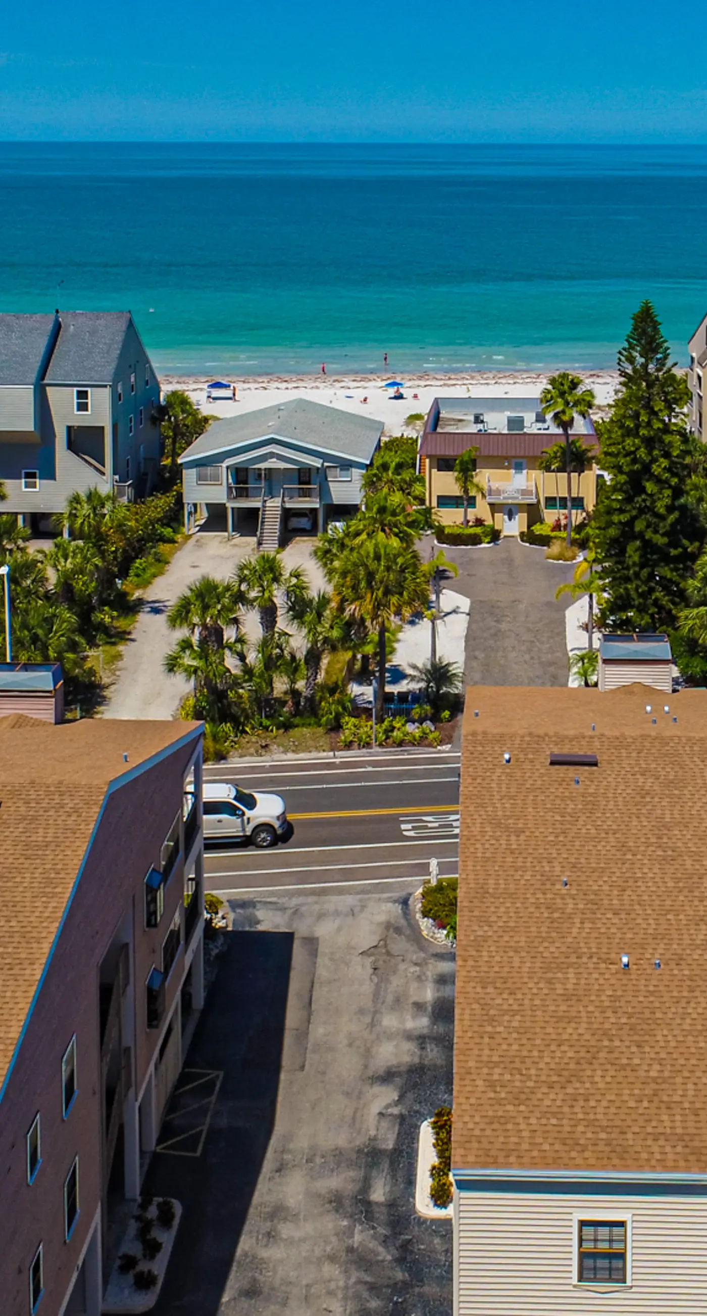 Spacious and family friendly with pool dock and just steps to the beaches
