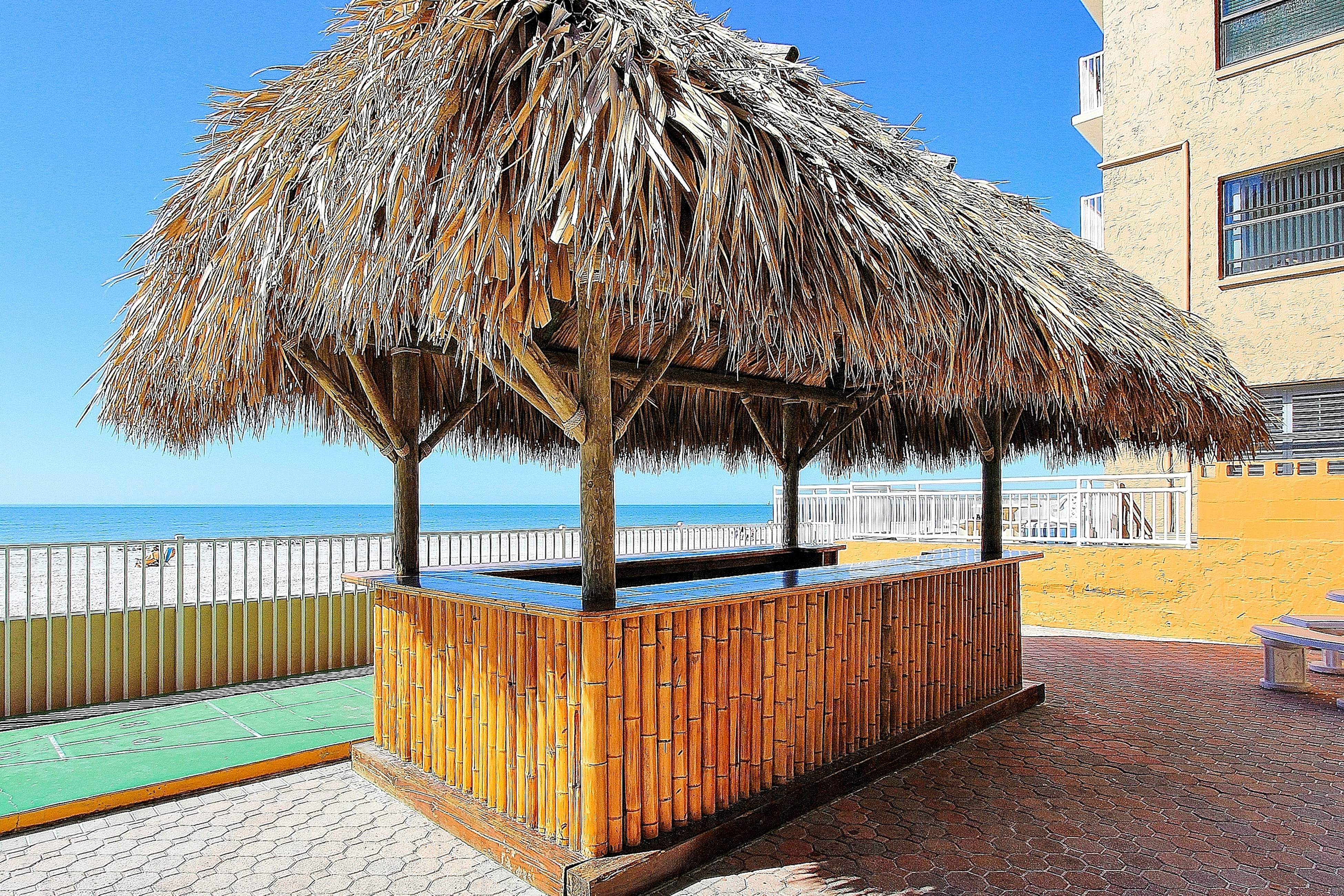 Water-view condo with heated Gulf-front- private balcony & central AC