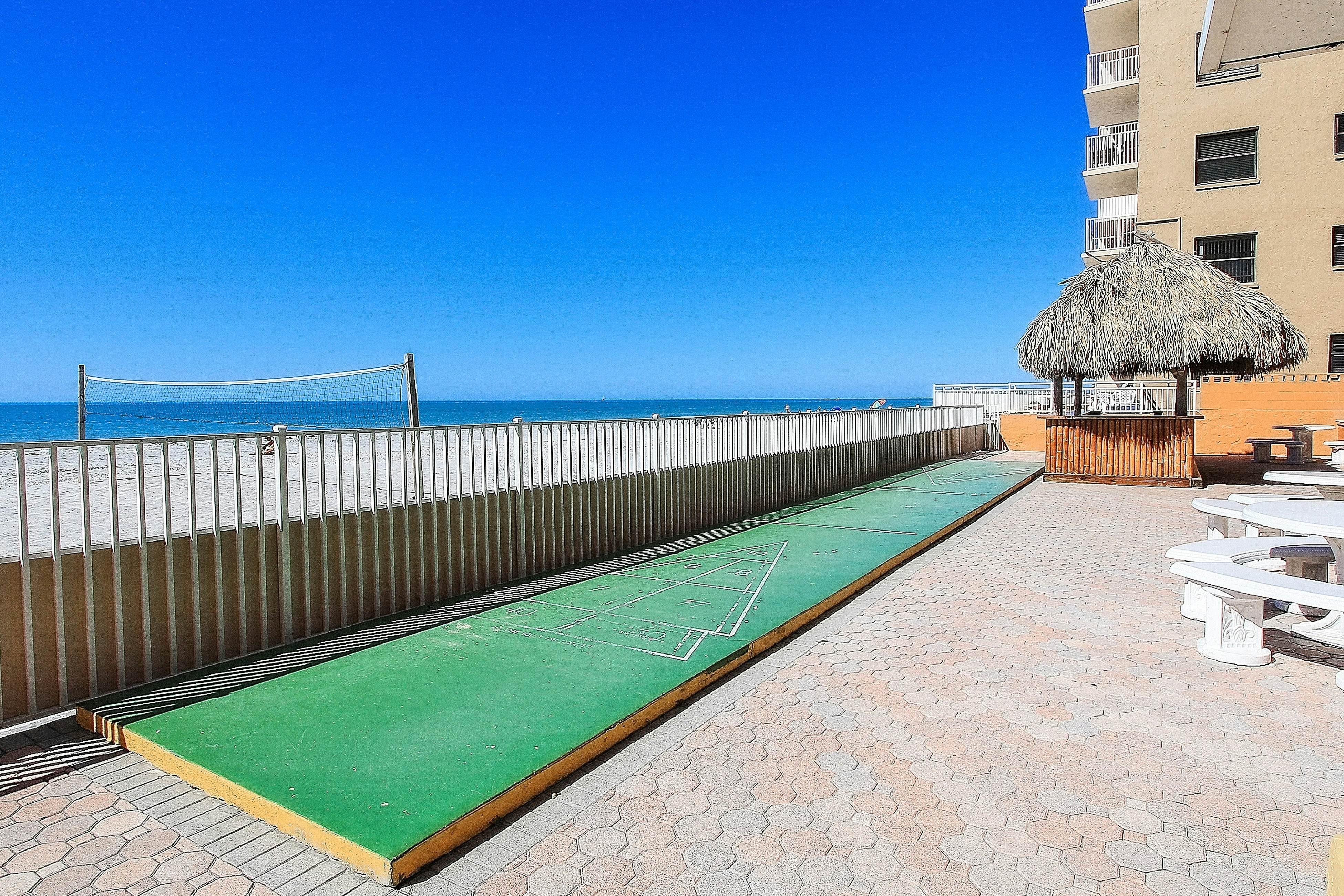 Water-view condo with heated Gulf-front- private balcony & central AC