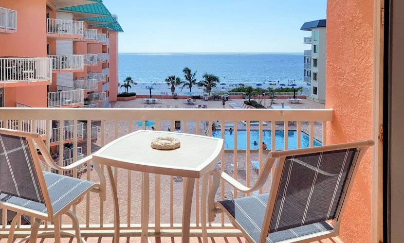 Charming condo with gorgeous Gulf views and beachfront heated pool and spa