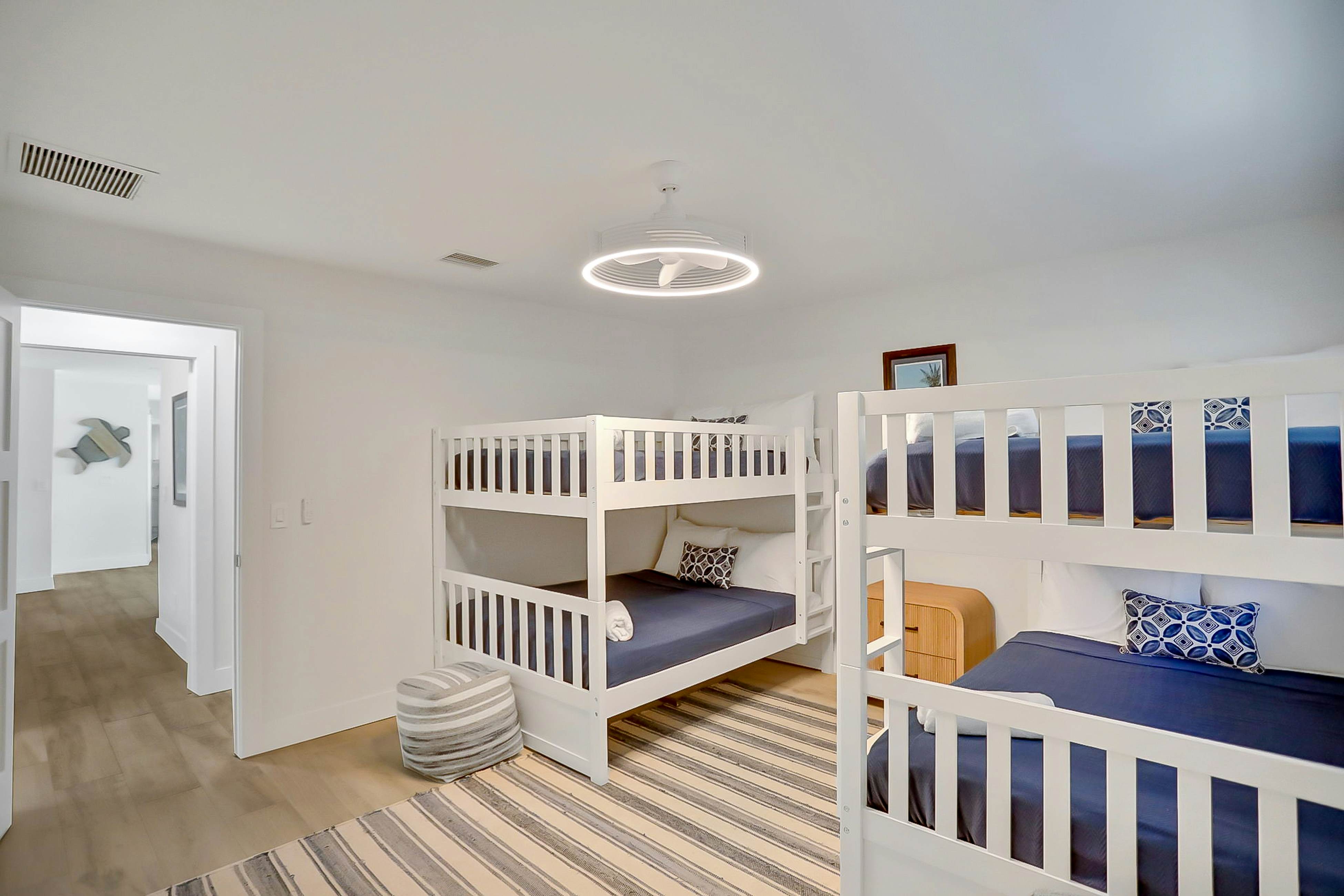 Stylish waterfront home with private pool, dock 