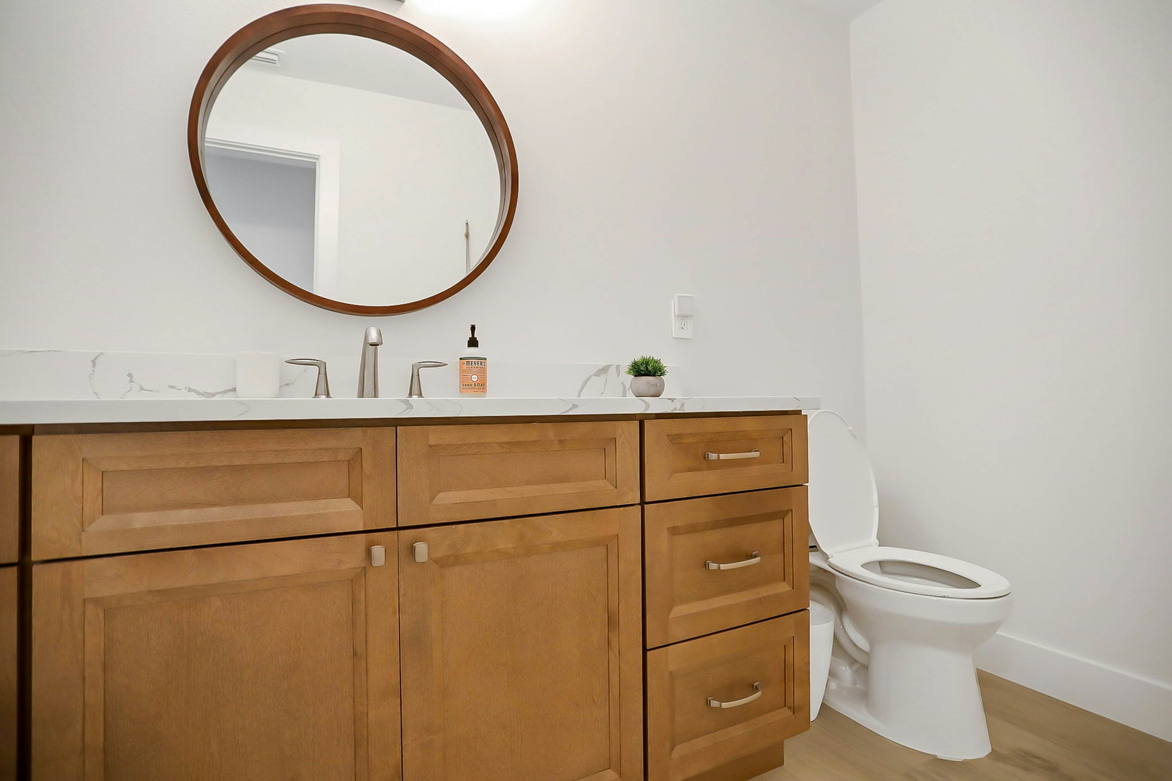 Stylish waterfront home with private pool, dock 