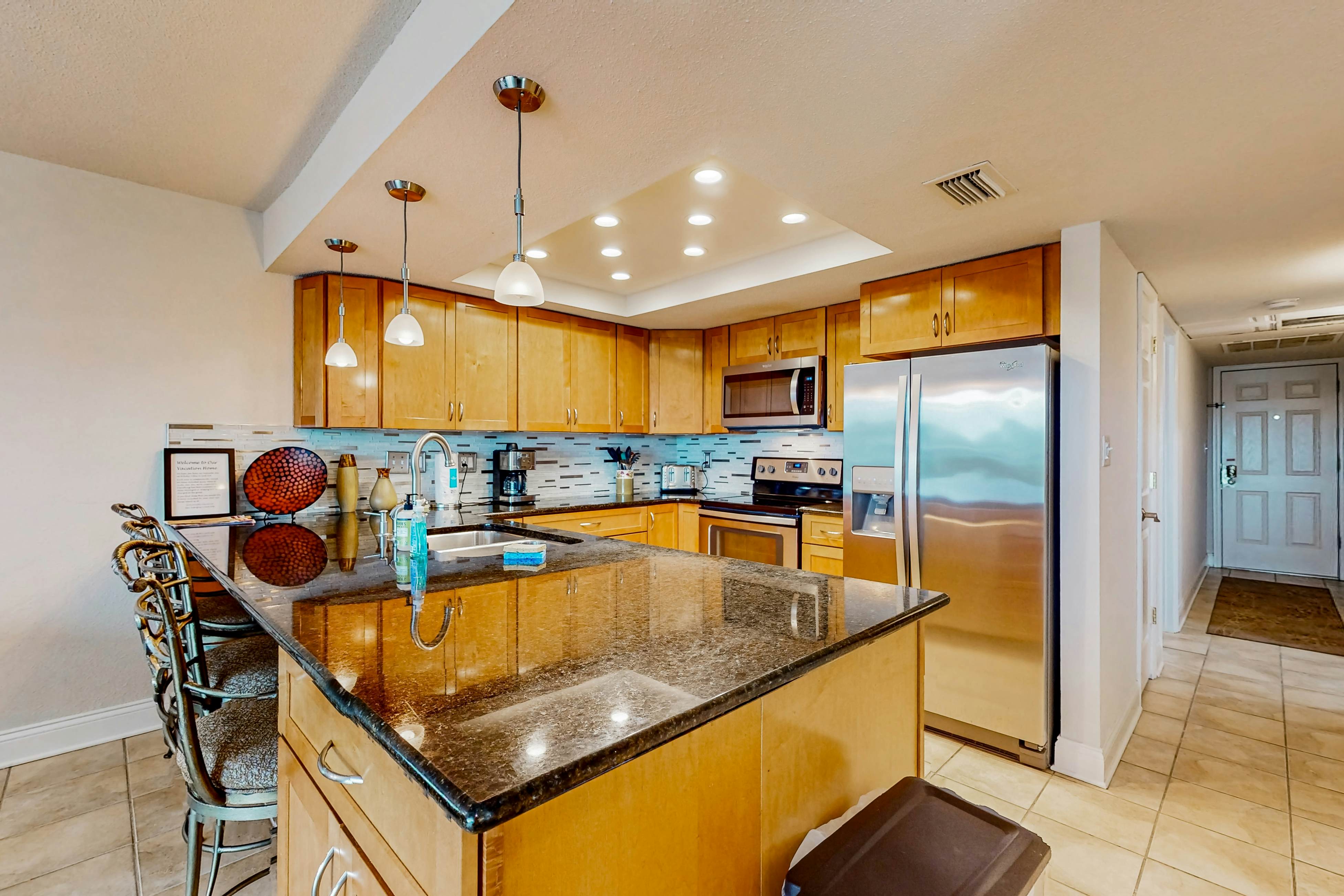 Family-Friendly Condo w/Balcony, Shared Grills, Outdoor Pool, Fast WiFi, & Views
