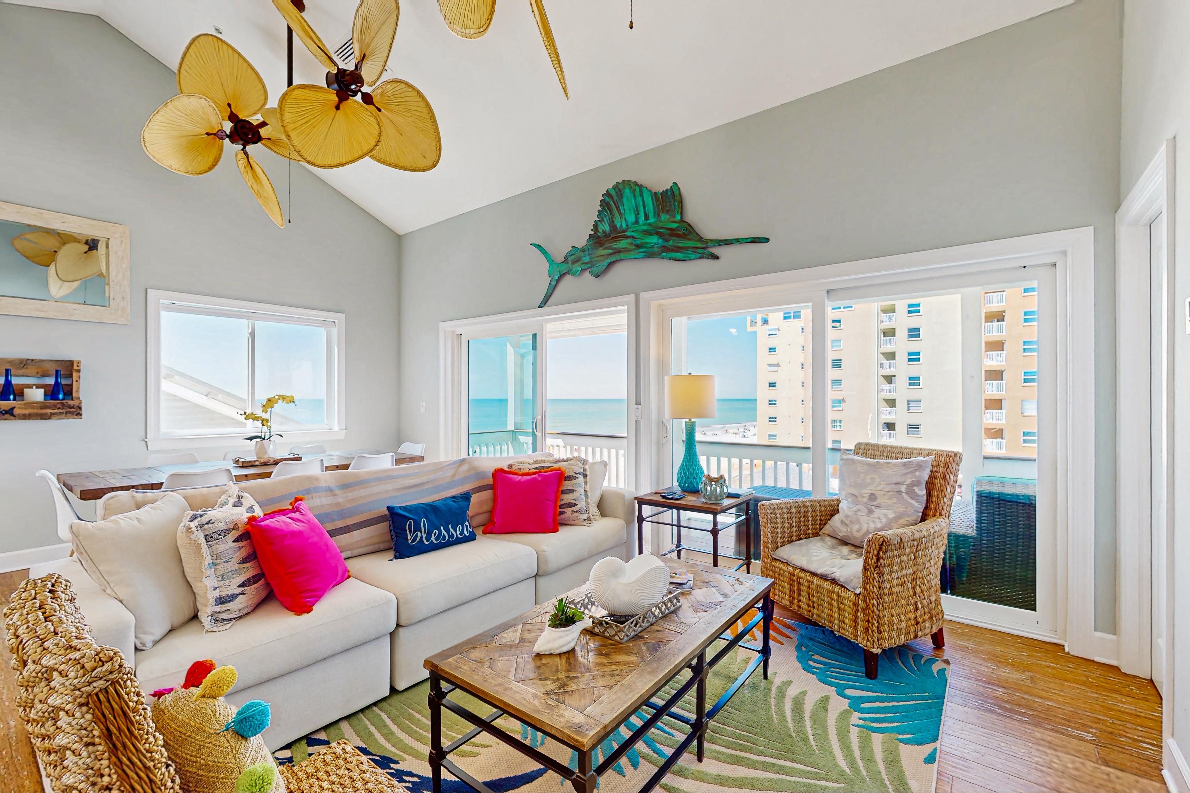 Contemporary Home w Elevator and Panoramic Gulf View Private Beach Access