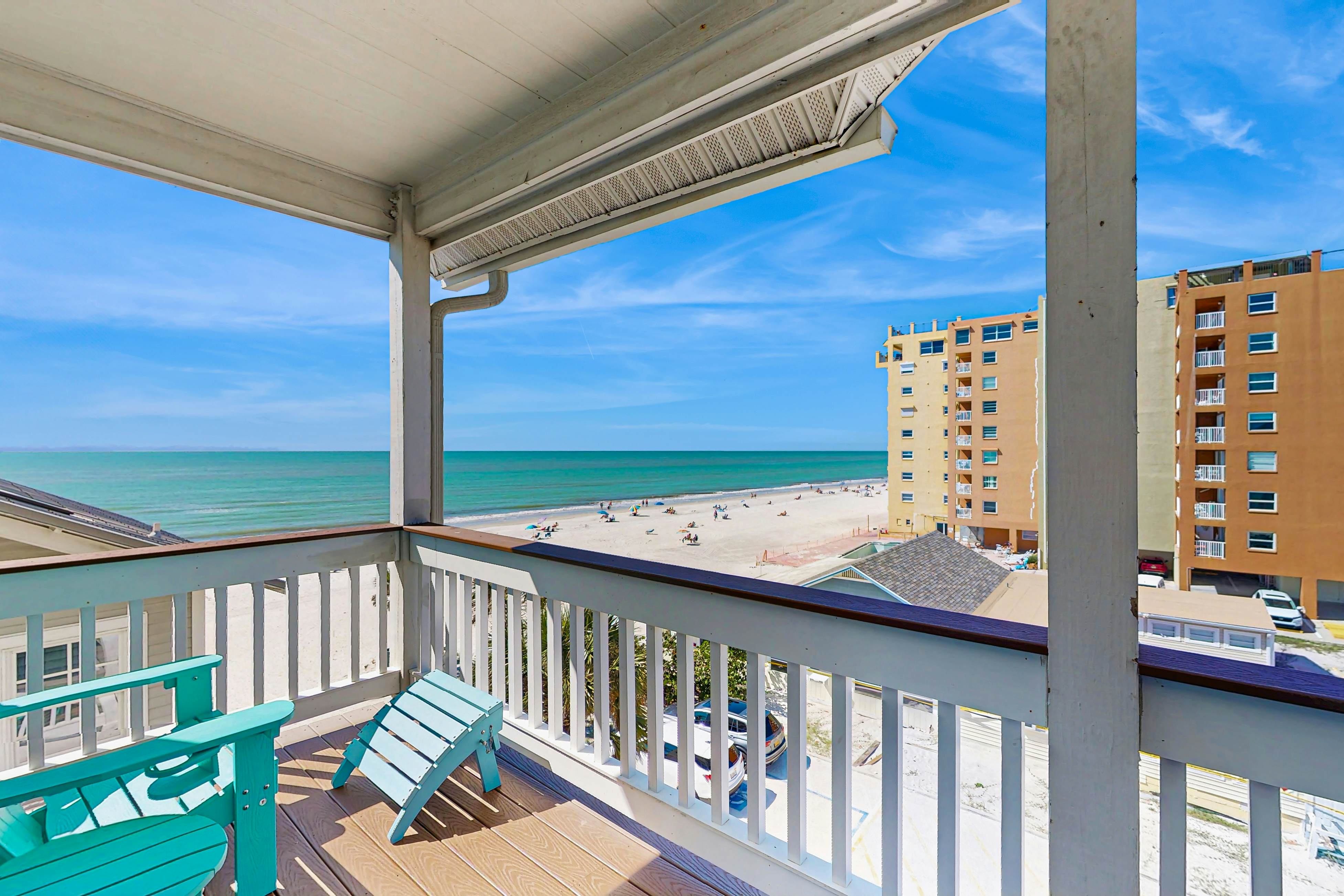 Contemporary Home w/ Elevator & Panoramic Gulf View - Private Beach Access